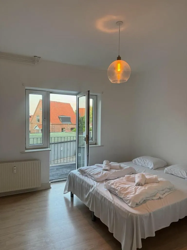 Bed in SleepIn Odense