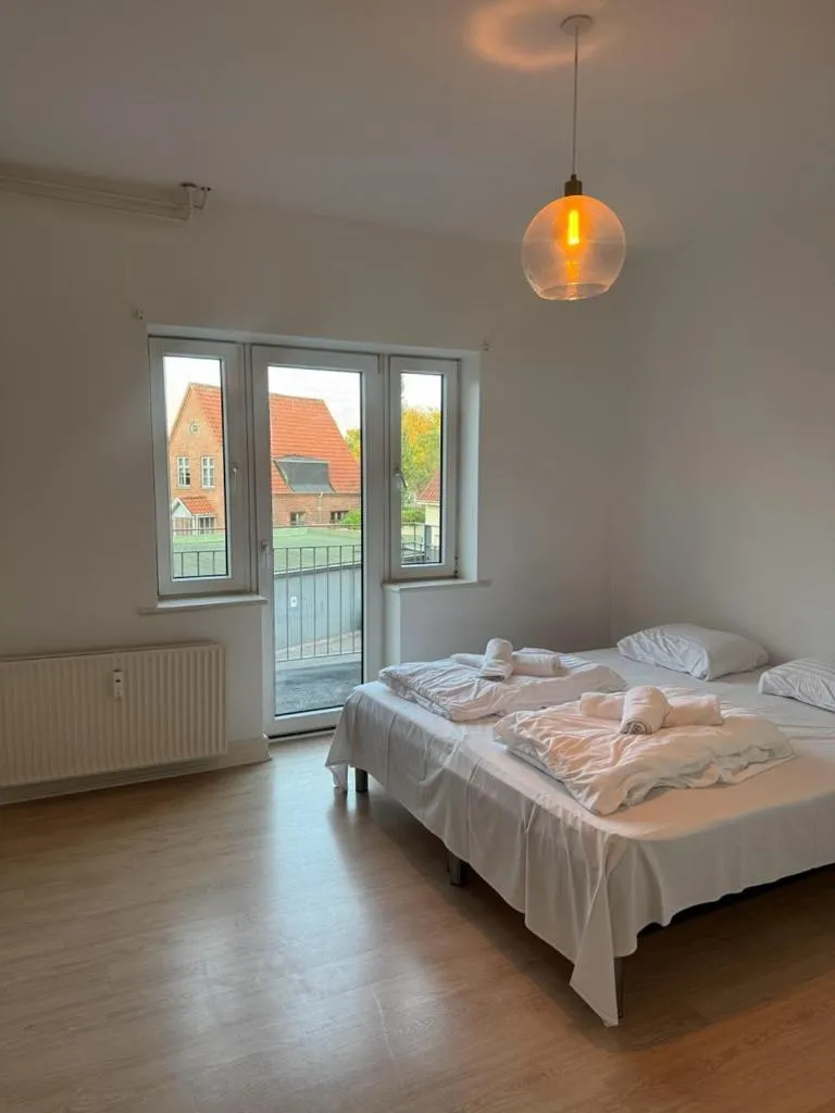 Bed in SleepIn Odense