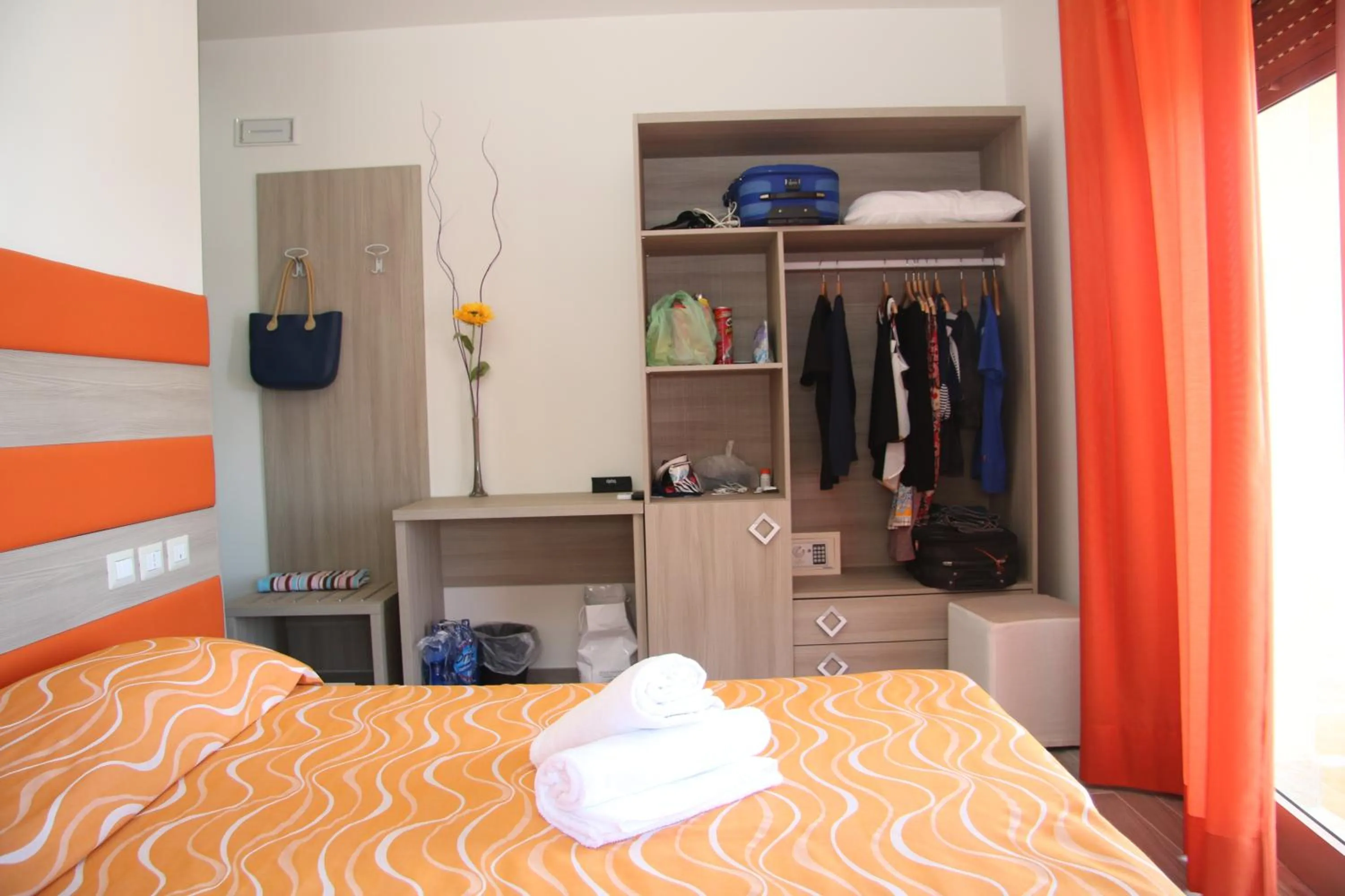 Bed in ChrisMare Hotel