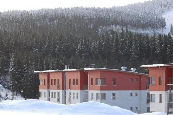Facade/entrance in Studio Krušné Hory Klínovec