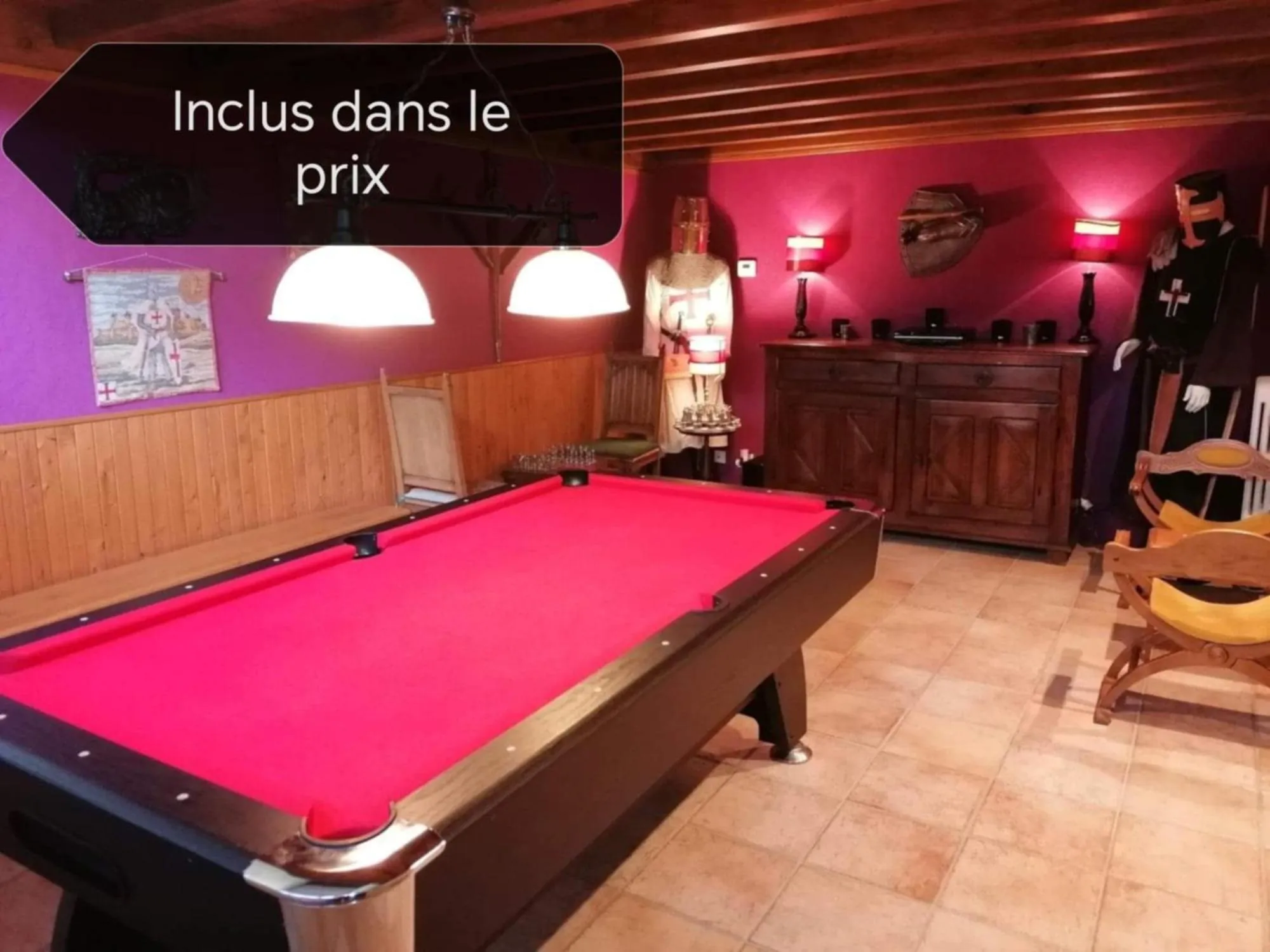 Billiard in A l'Orée du Parc