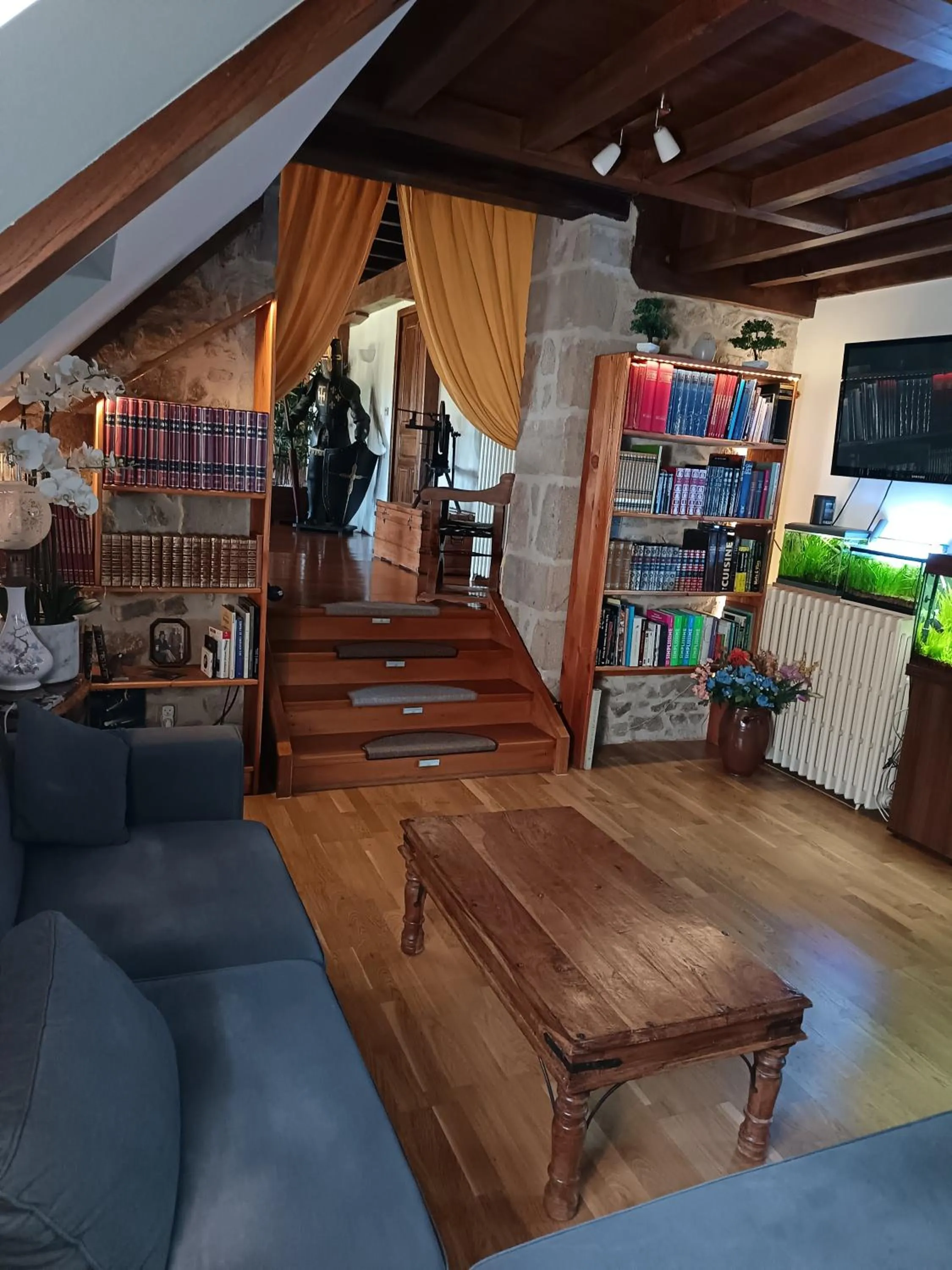 Communal lounge/ TV room in A l'Orée du Parc