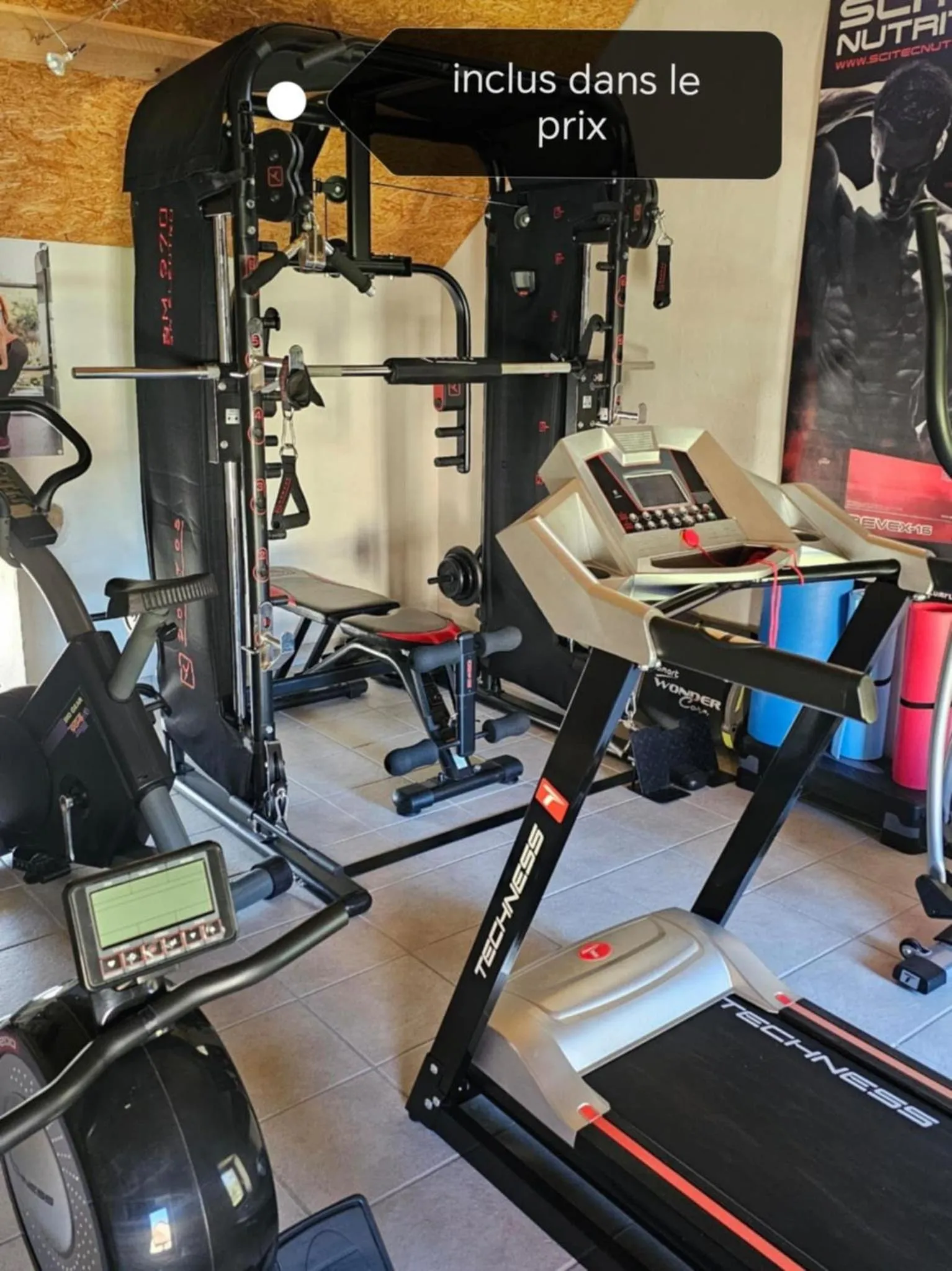 Fitness centre/facilities in A l'Orée du Parc