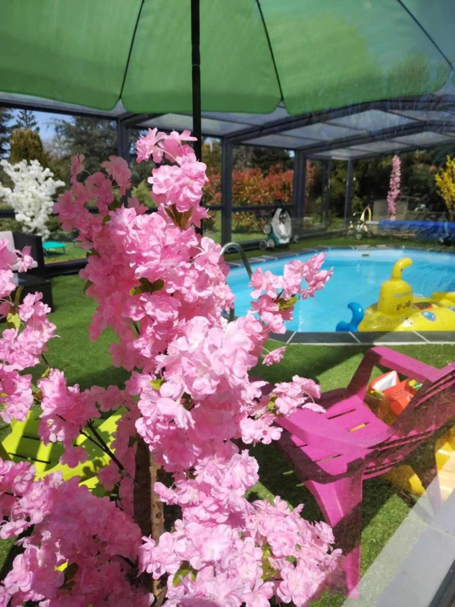 Garden in A l'Orée du Parc