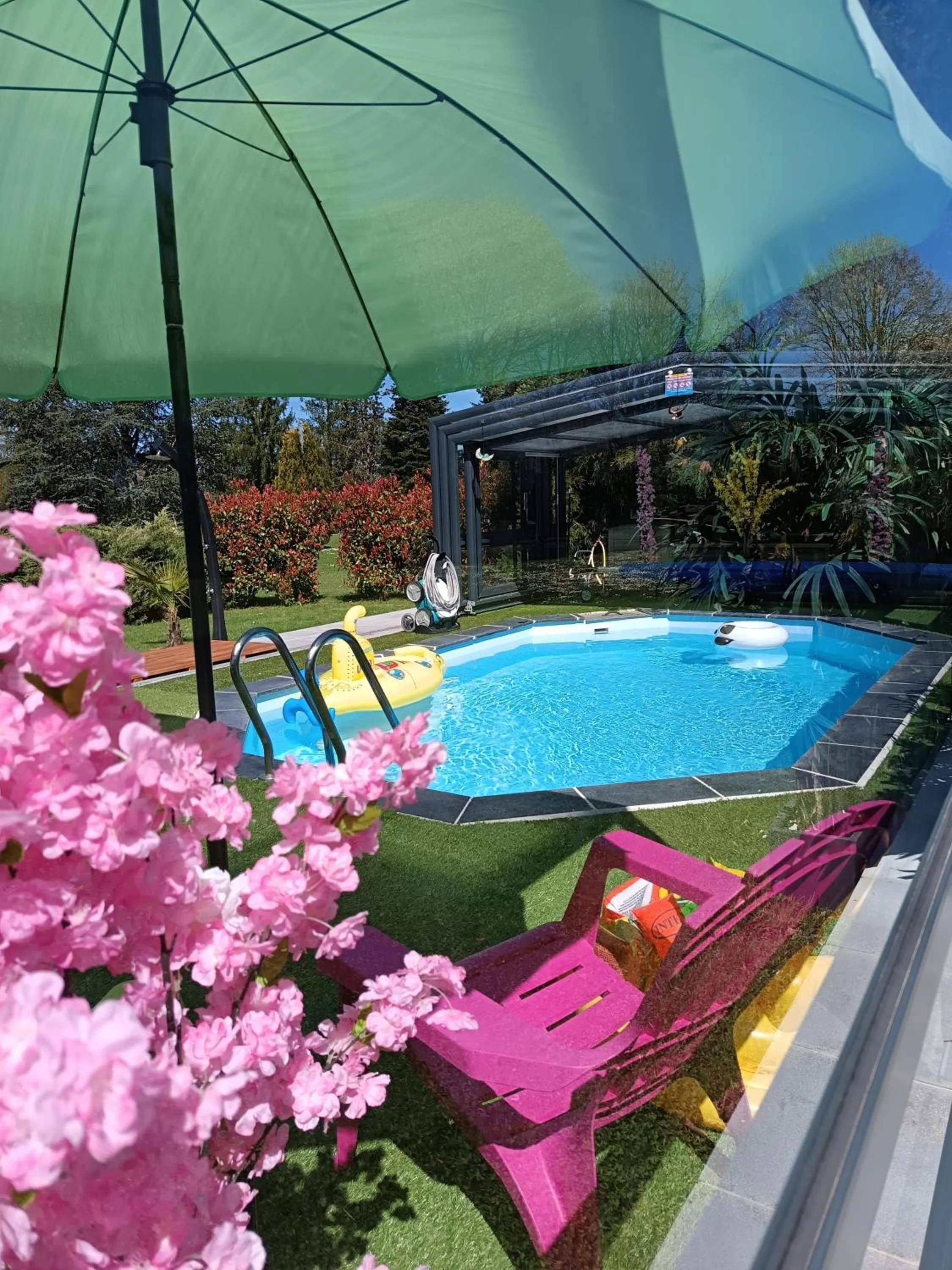 Garden in A l'Orée du Parc