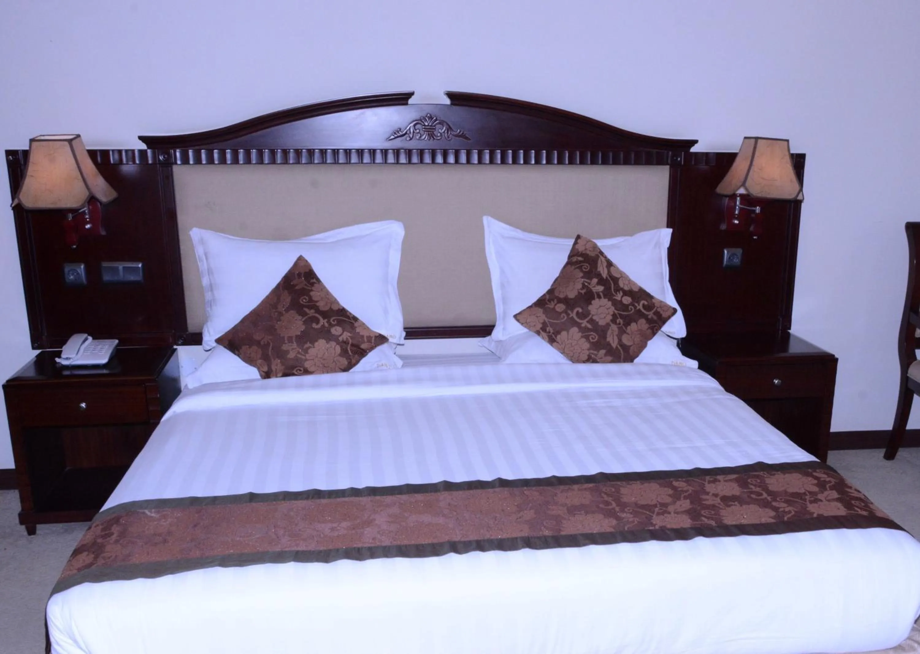 Bed in Debredamo Hotel