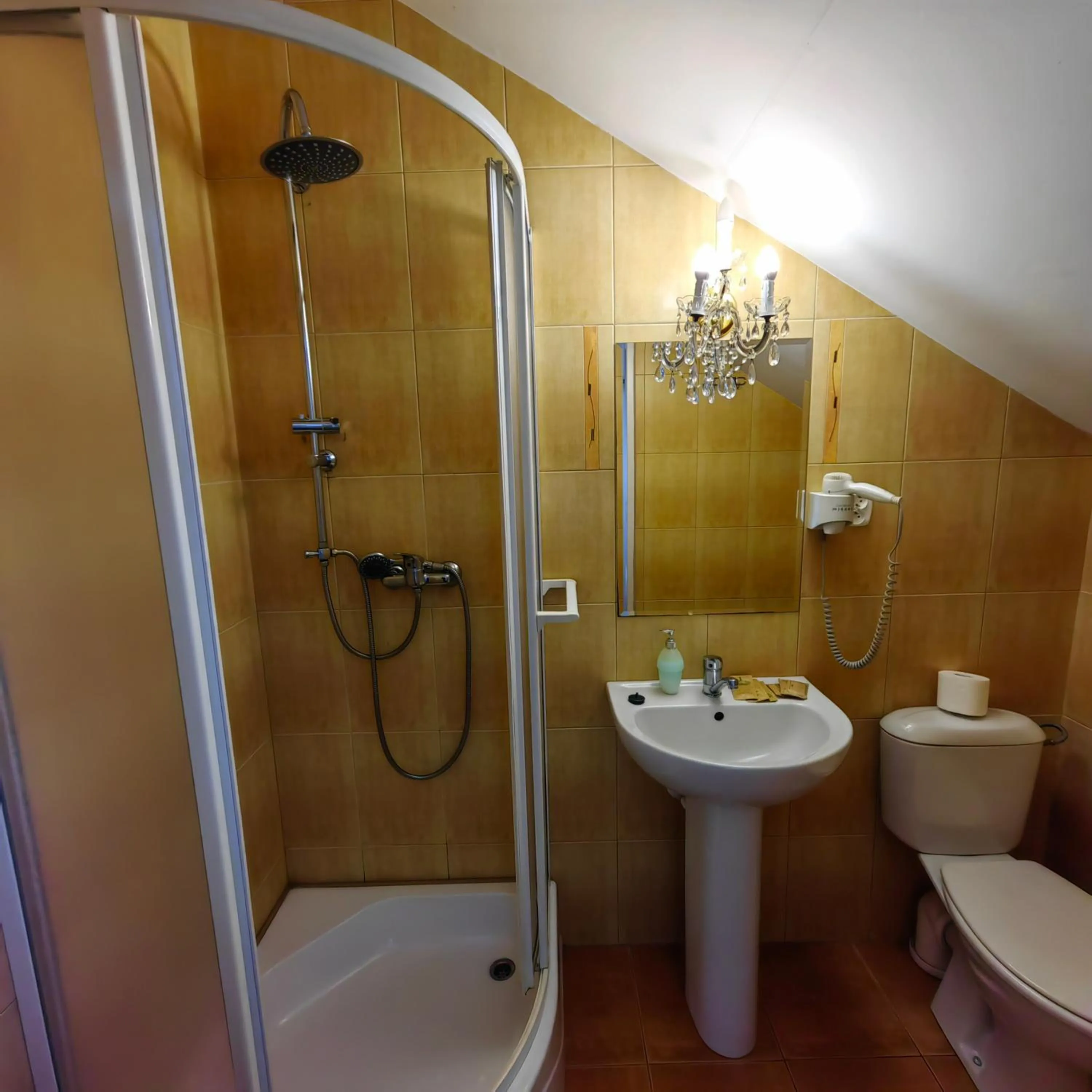 Bathroom in Dworek Wola Ociecka