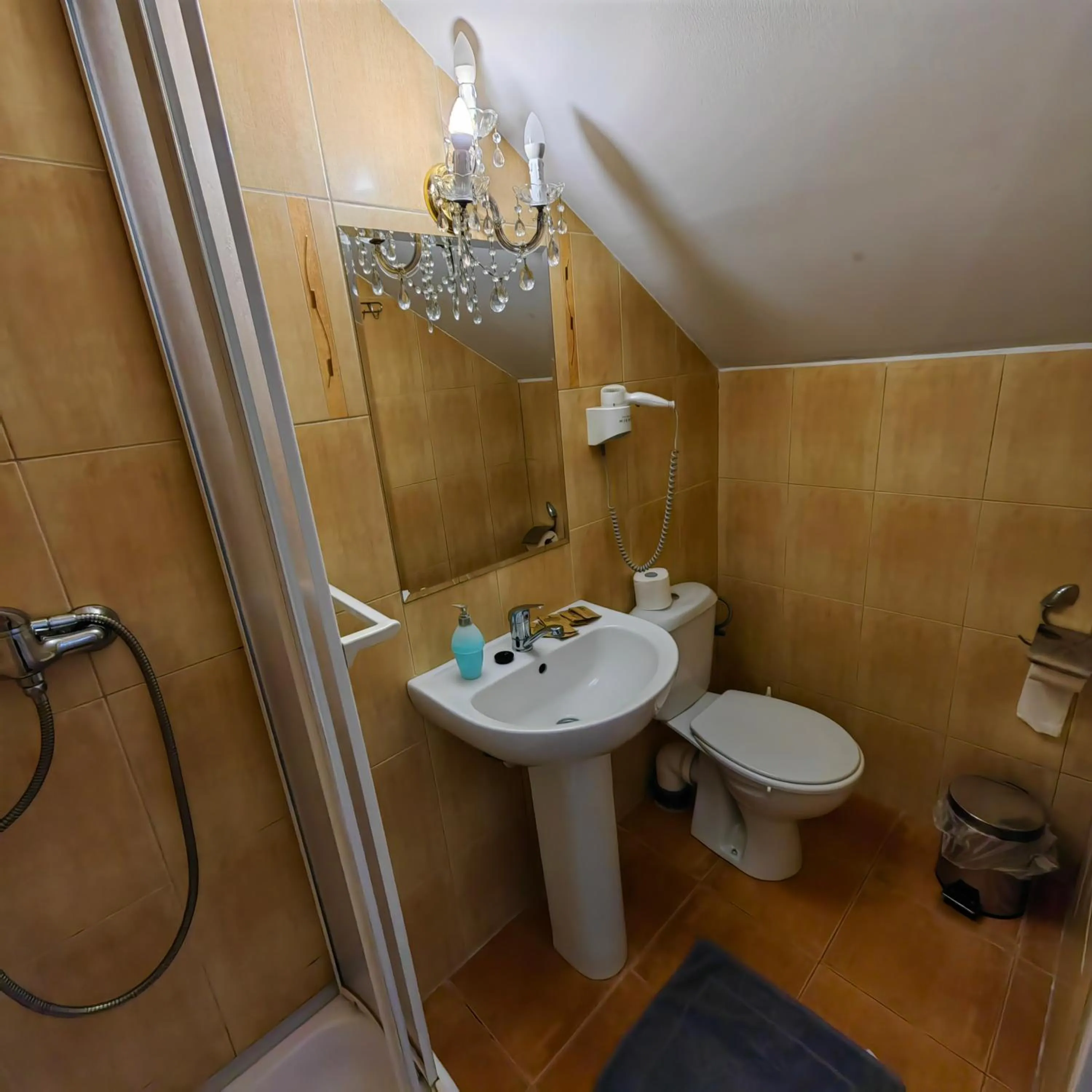 Bathroom in Dworek Wola Ociecka