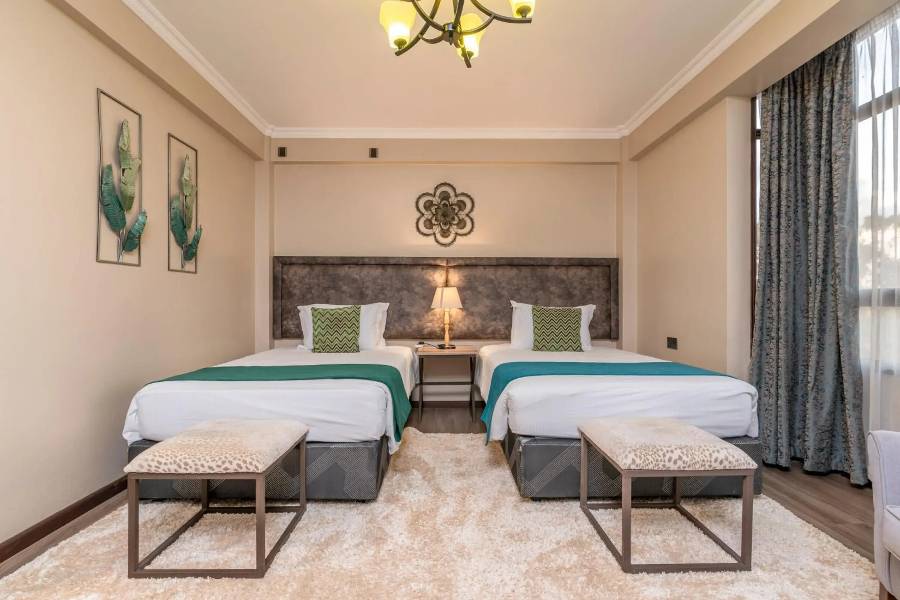 Deluxe Twin Room in Fair Acres Boutique Hotel Karen Deluxe Twin Room in Fair Acres Boutique Hotel Karen