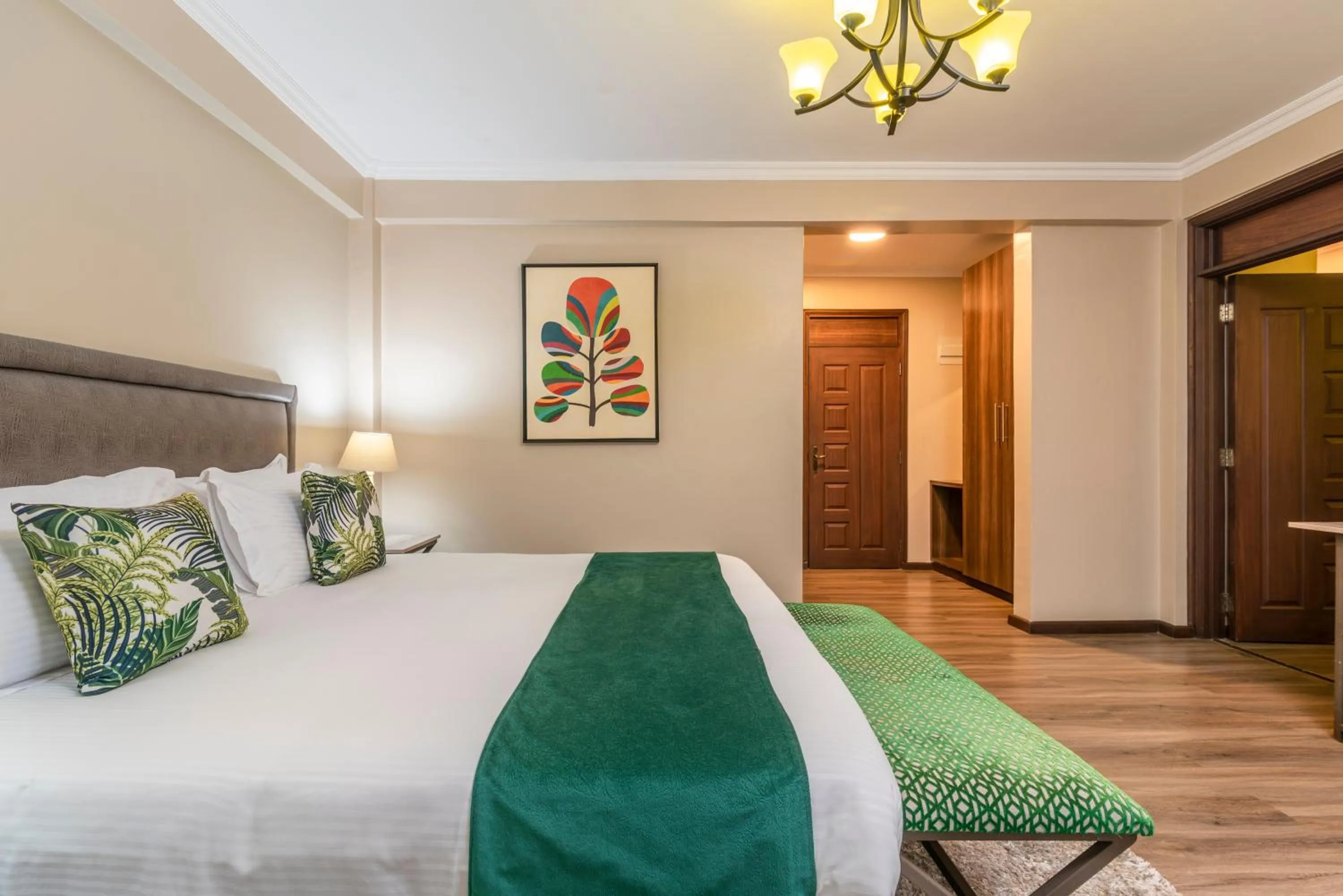 Bedroom, Bed in Fair Acres Boutique Hotel Karen