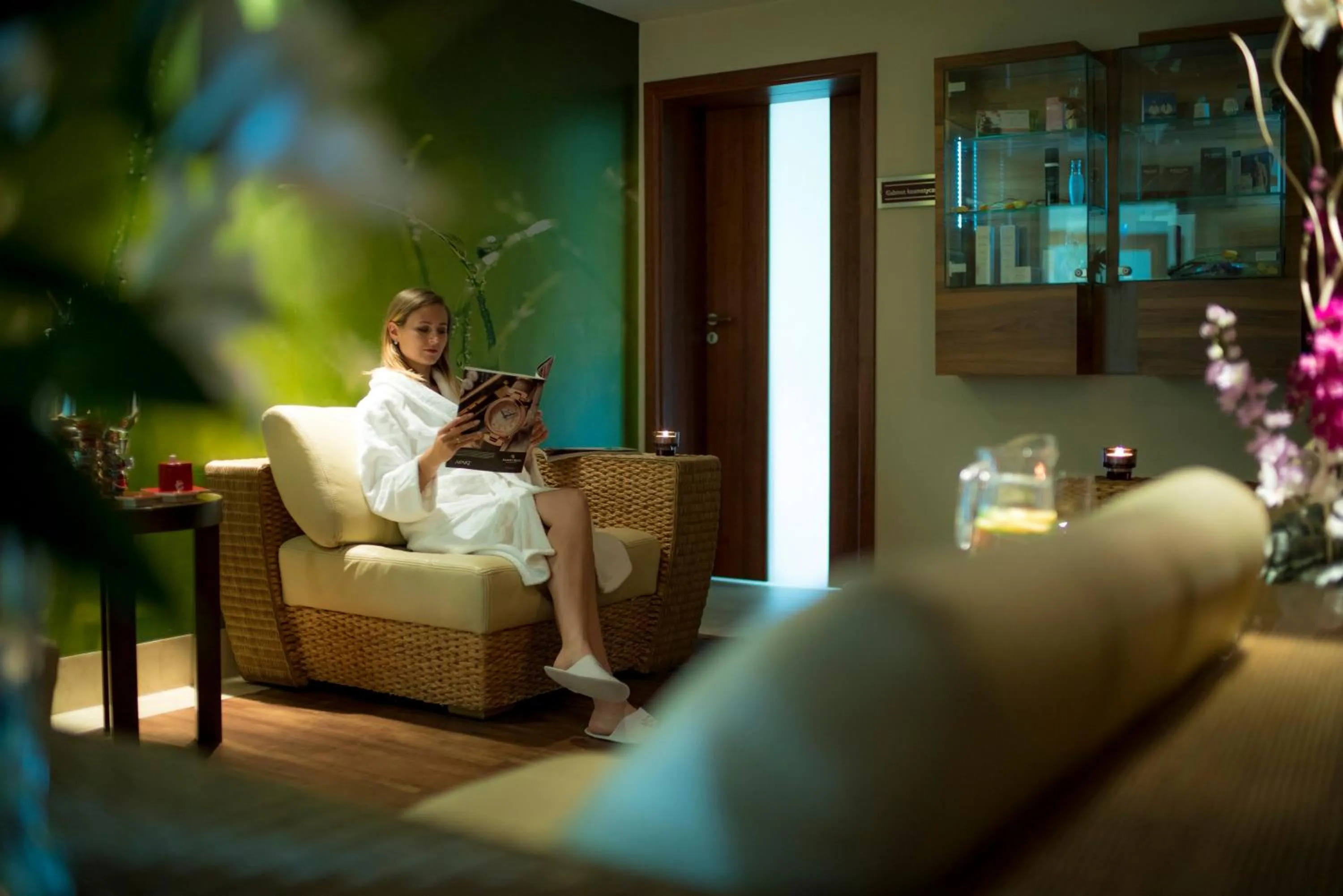 Spa and wellness centre/facilities in Hotel Stok