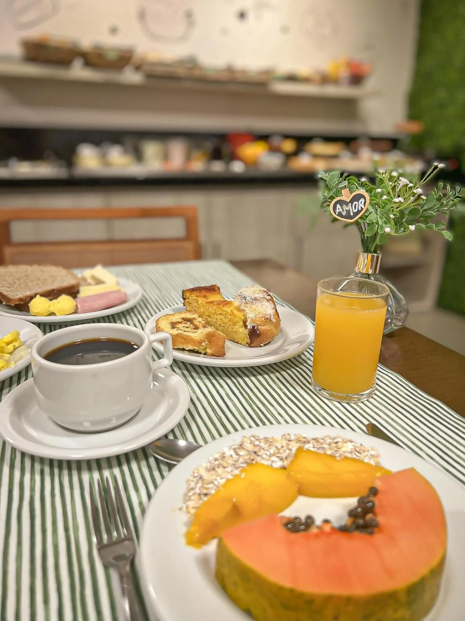 Breakfast in Pousada Viena