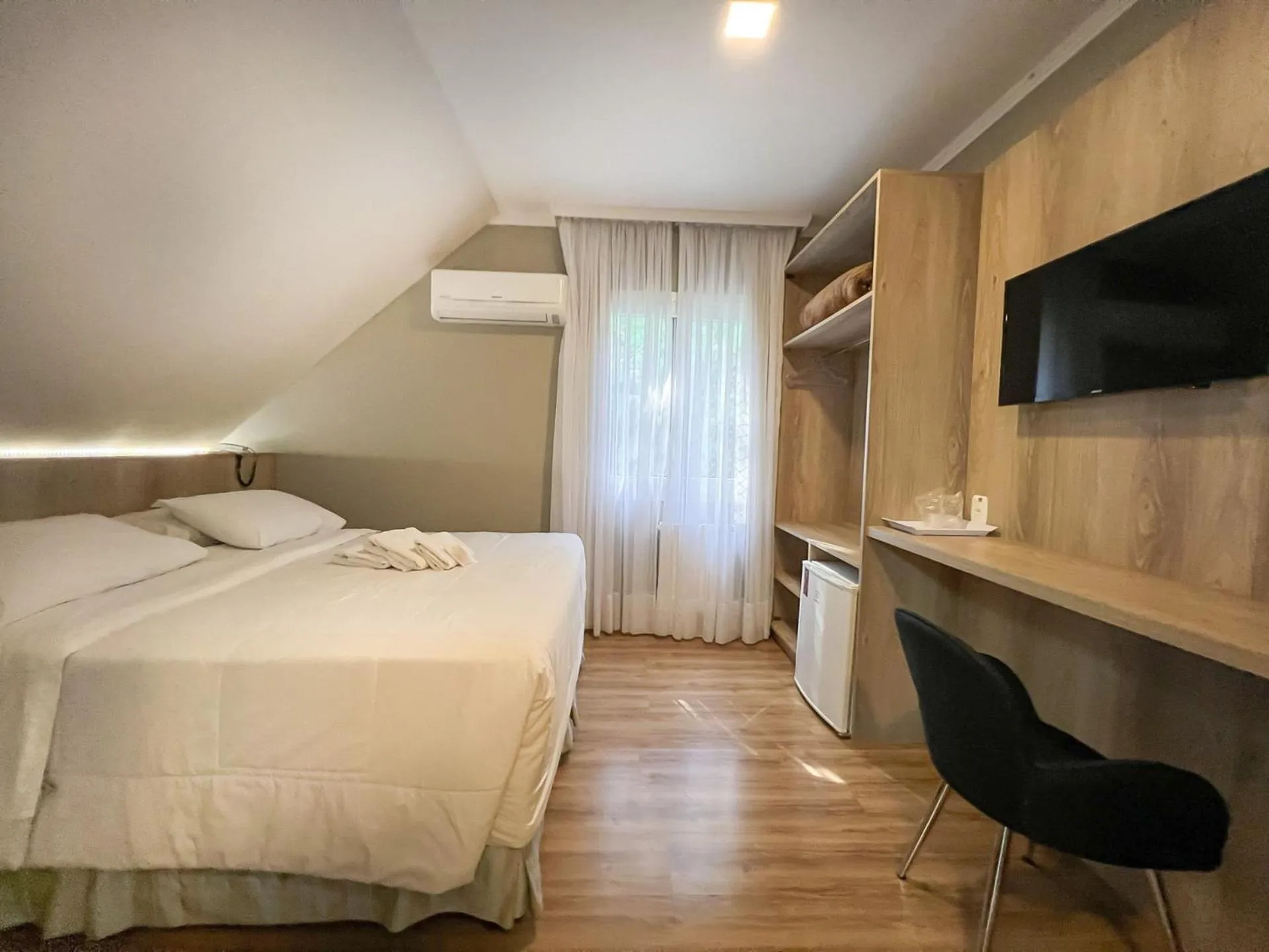 Bedroom, Bed in Pousada Viena