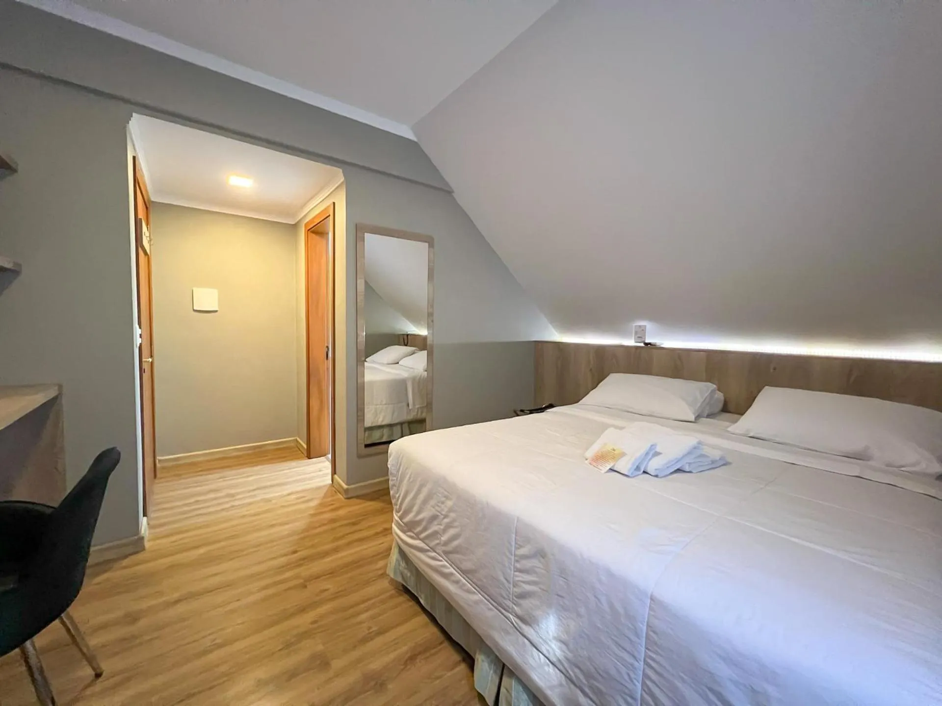 Bedroom, Bed in Pousada Viena