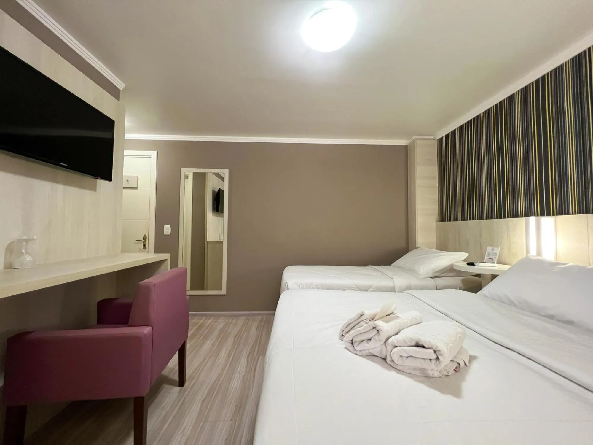 Decorative detail, Bed in Pousada Viena