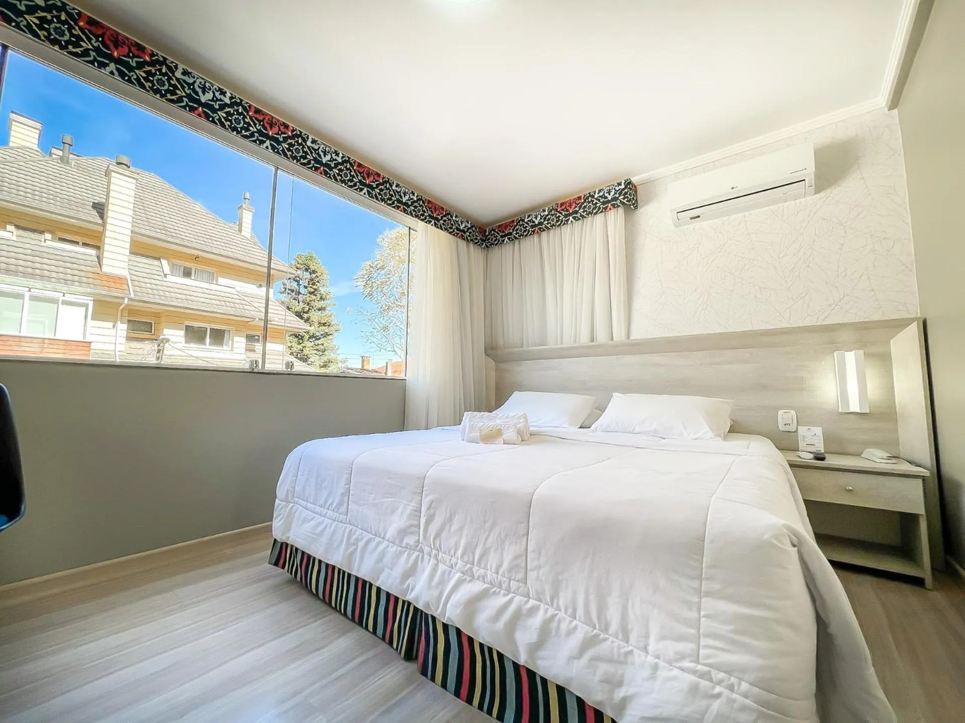 Bedroom, Bed in Pousada Viena