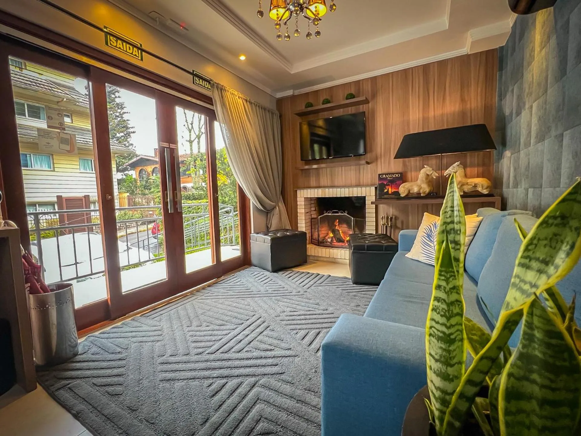 Lobby or reception in Pousada Viena