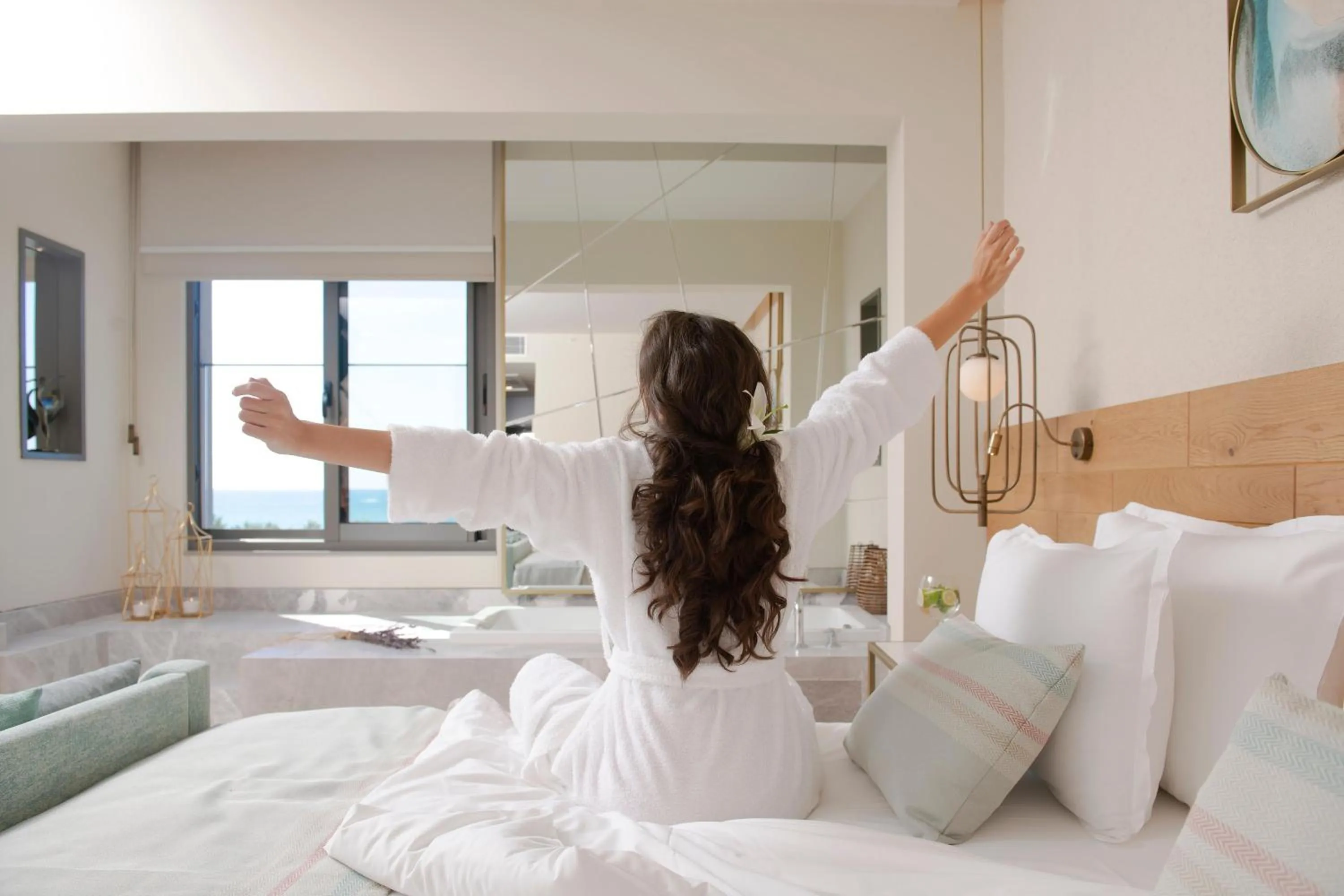 Spa and wellness centre/facilities, Bed in Miramare Beach Hotel - Ultra All Inclusive