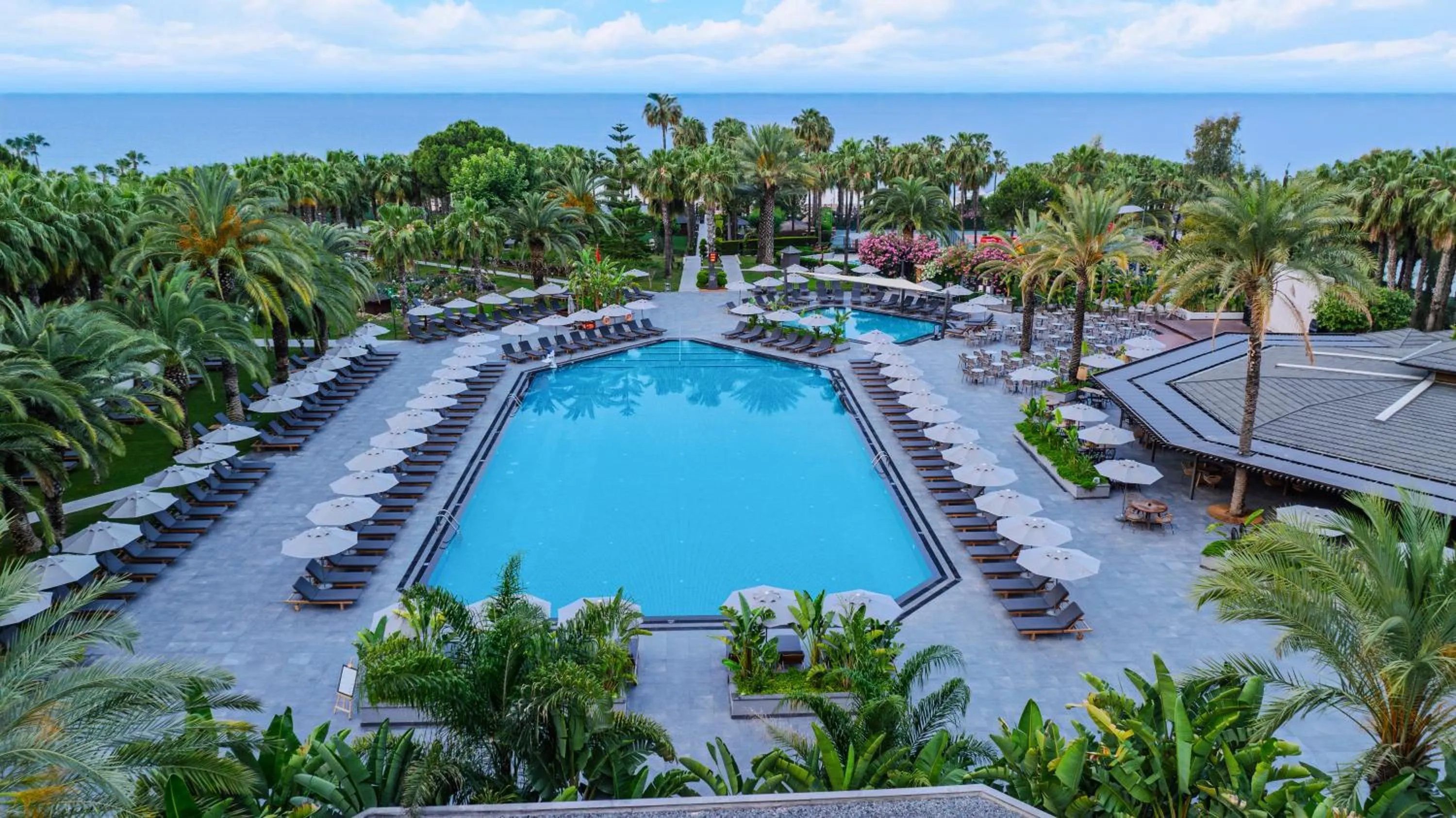 Swimming pool in Miramare Beach Hotel - Ultra All Inclusive