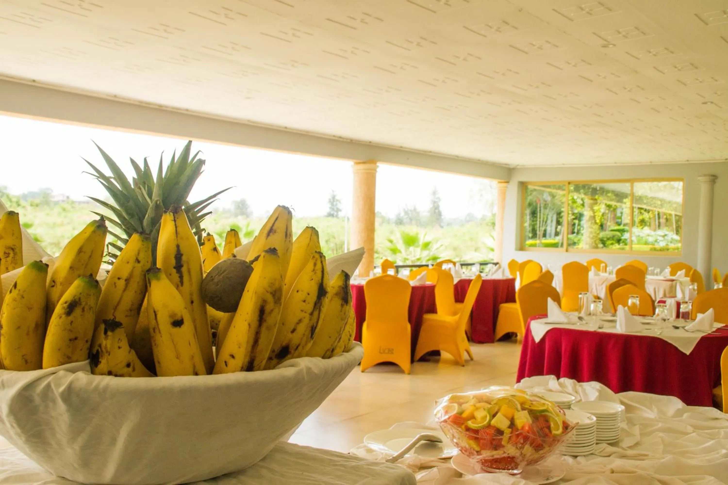Continental breakfast in Lake View Resort Hotel