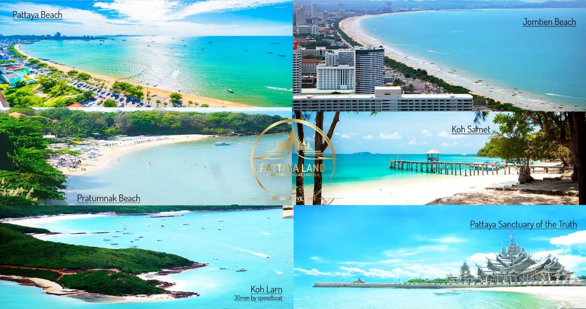 NEBULAND Luxury Pool Villa Pattaya Walking Street