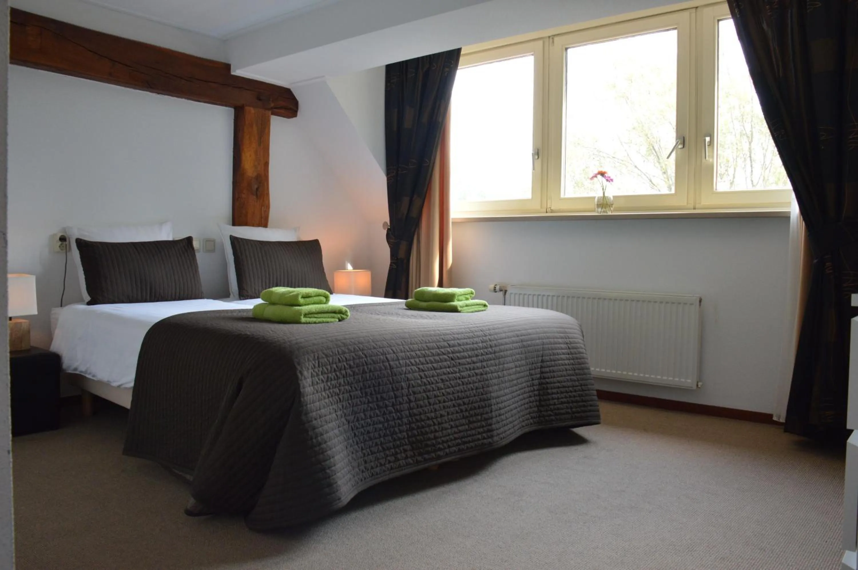 Bed in Wellnesshotel Spabron