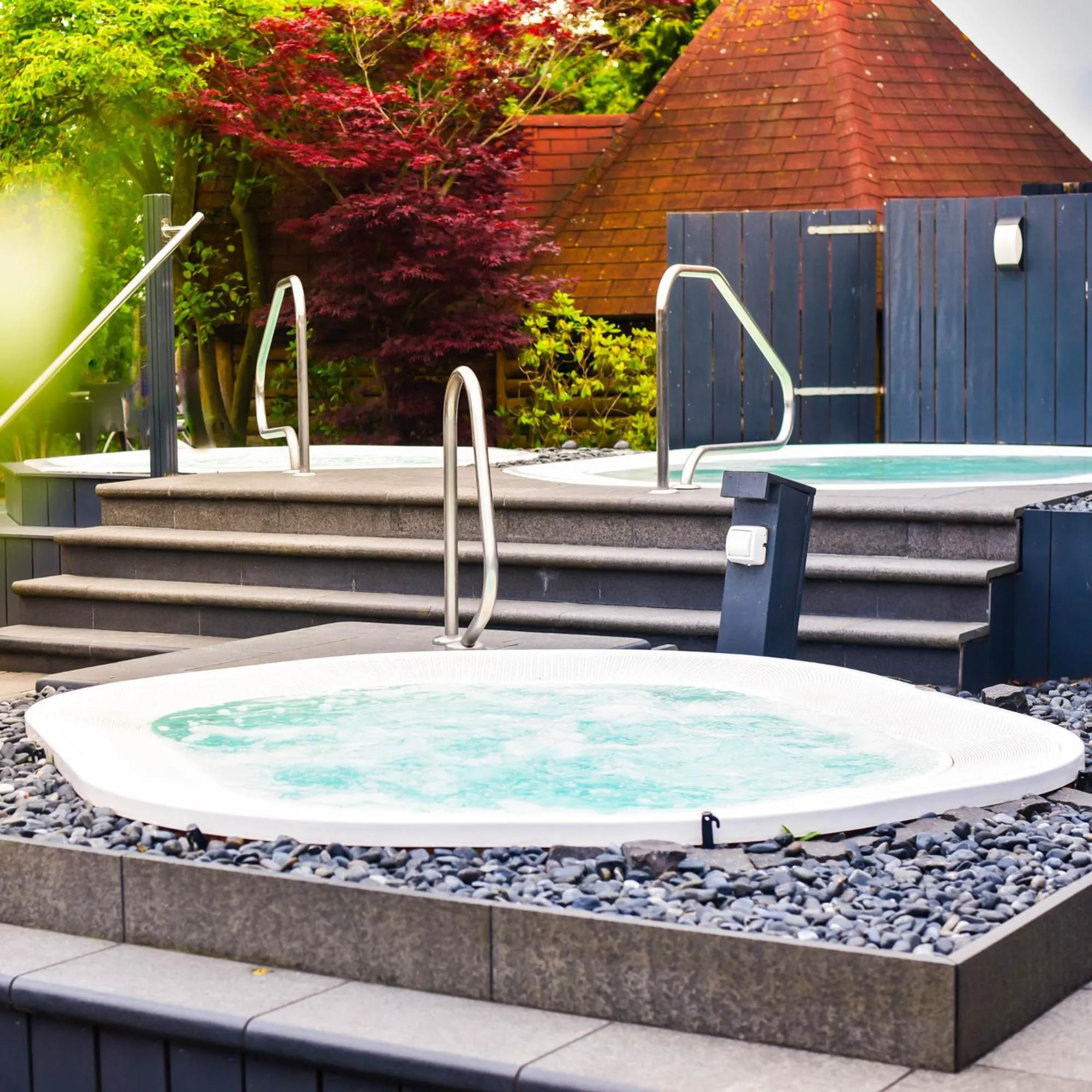 Garden in Wellnesshotel Spabron