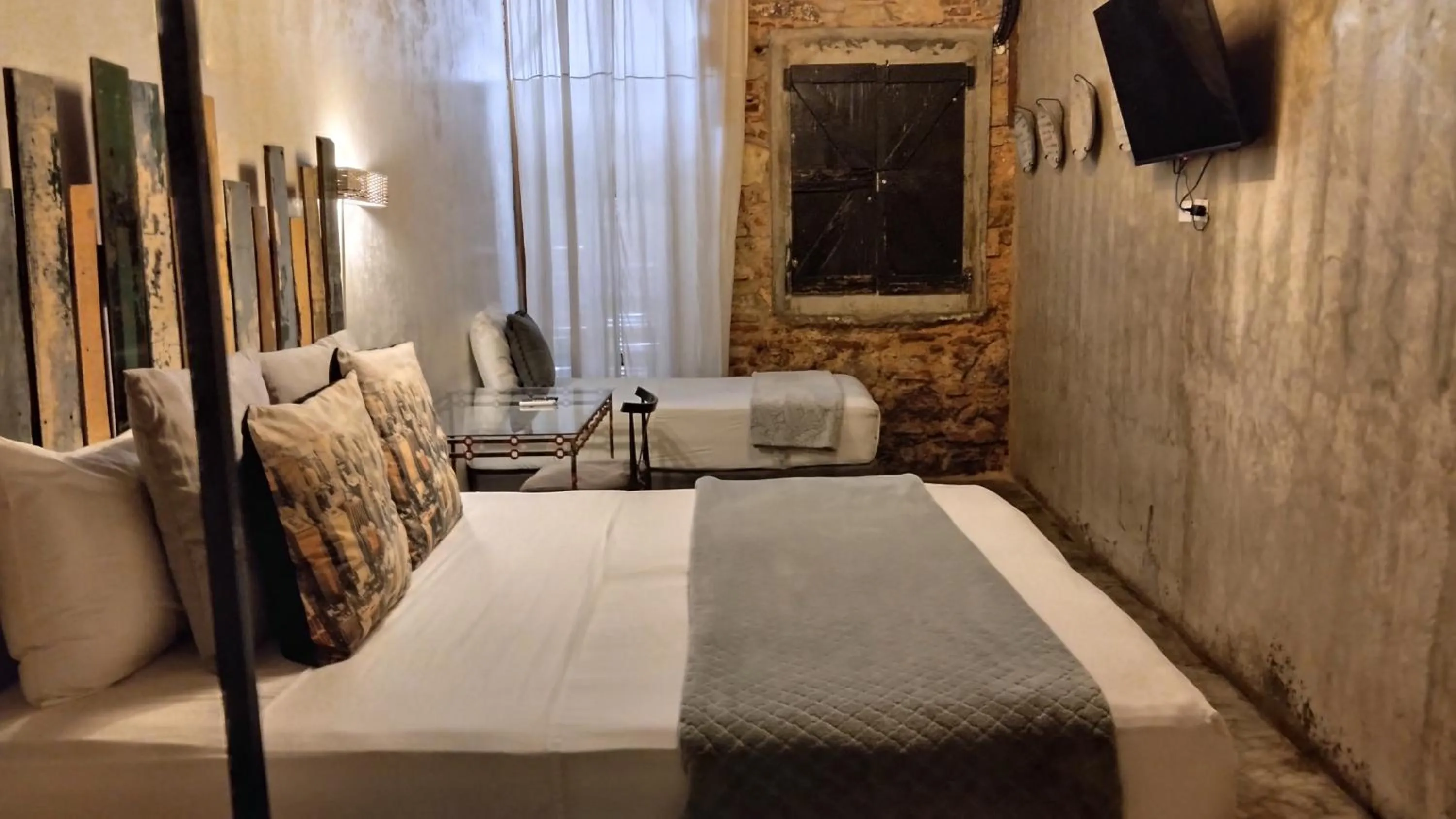 Bed in Hotel Casa Panama