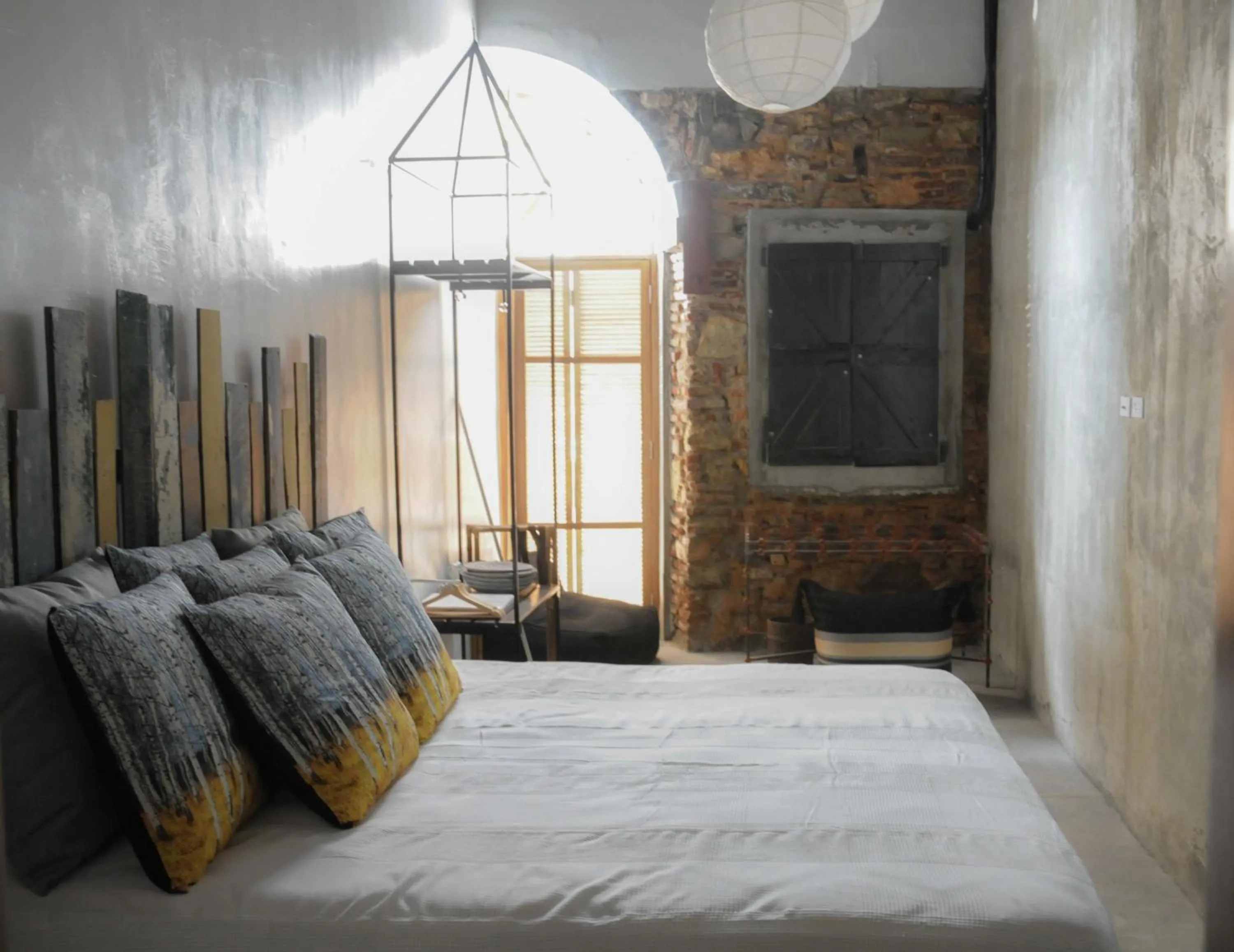 Bed in Hotel Casa Panama