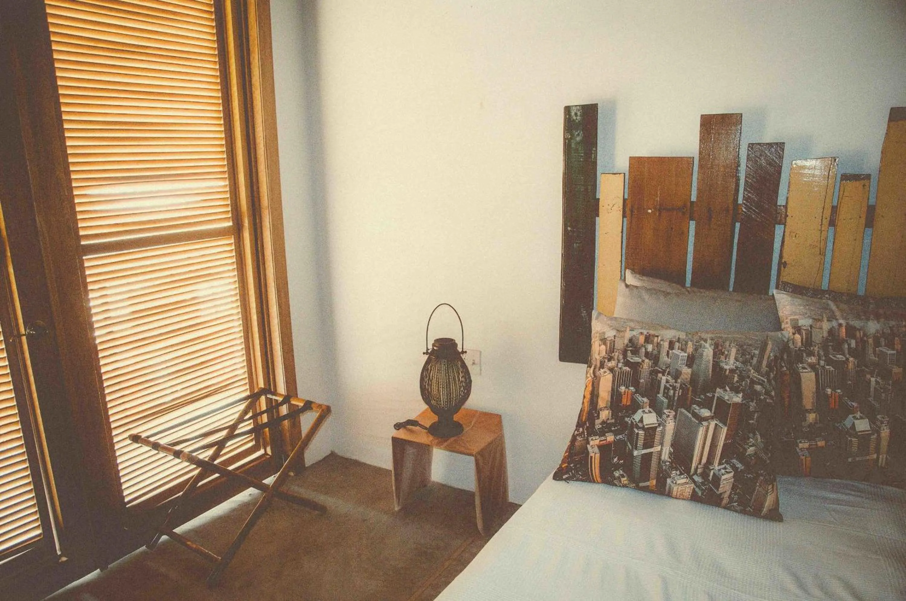 Bed in Hotel Casa Panama