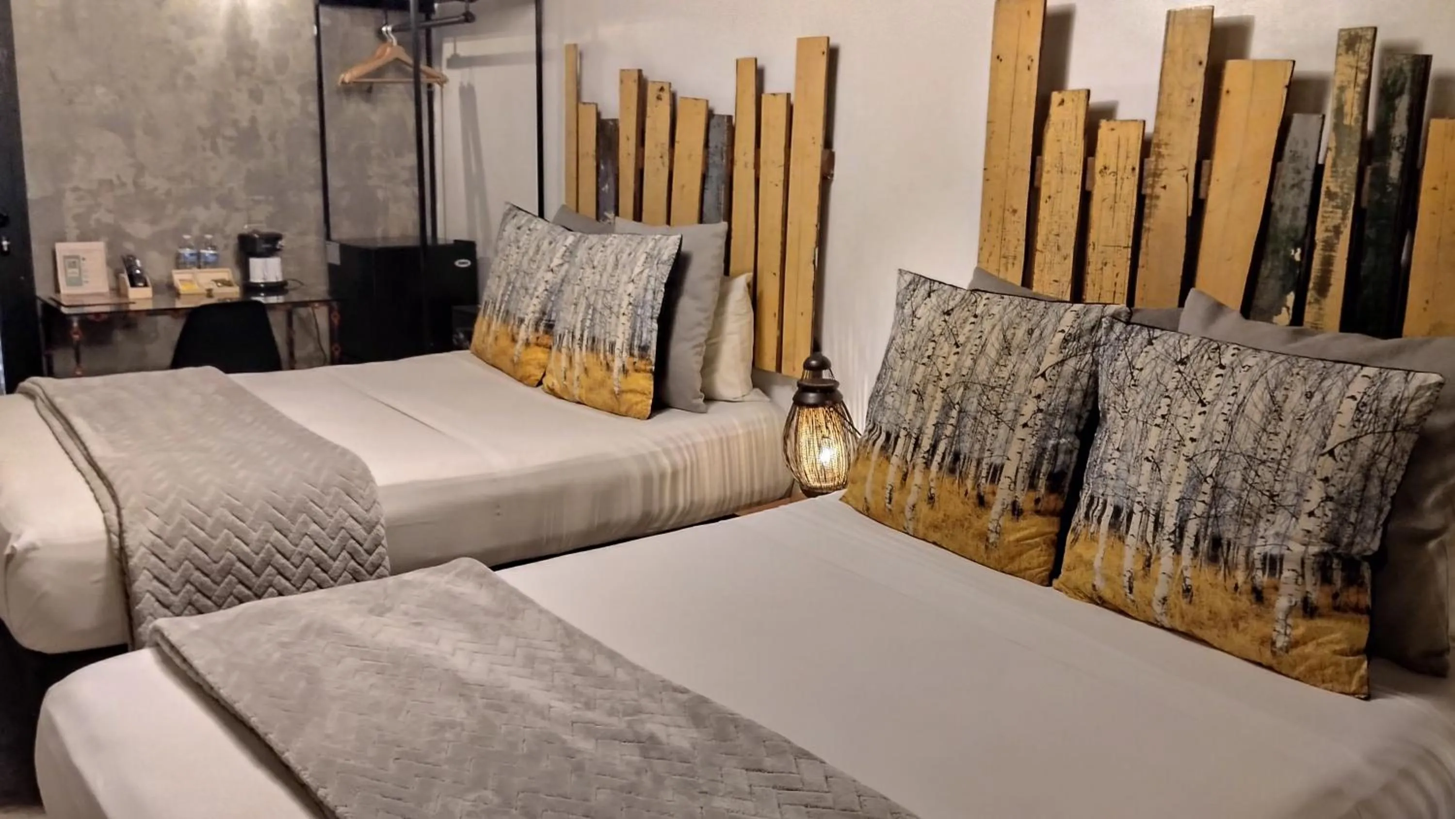 Bed in Hotel Casa Panama