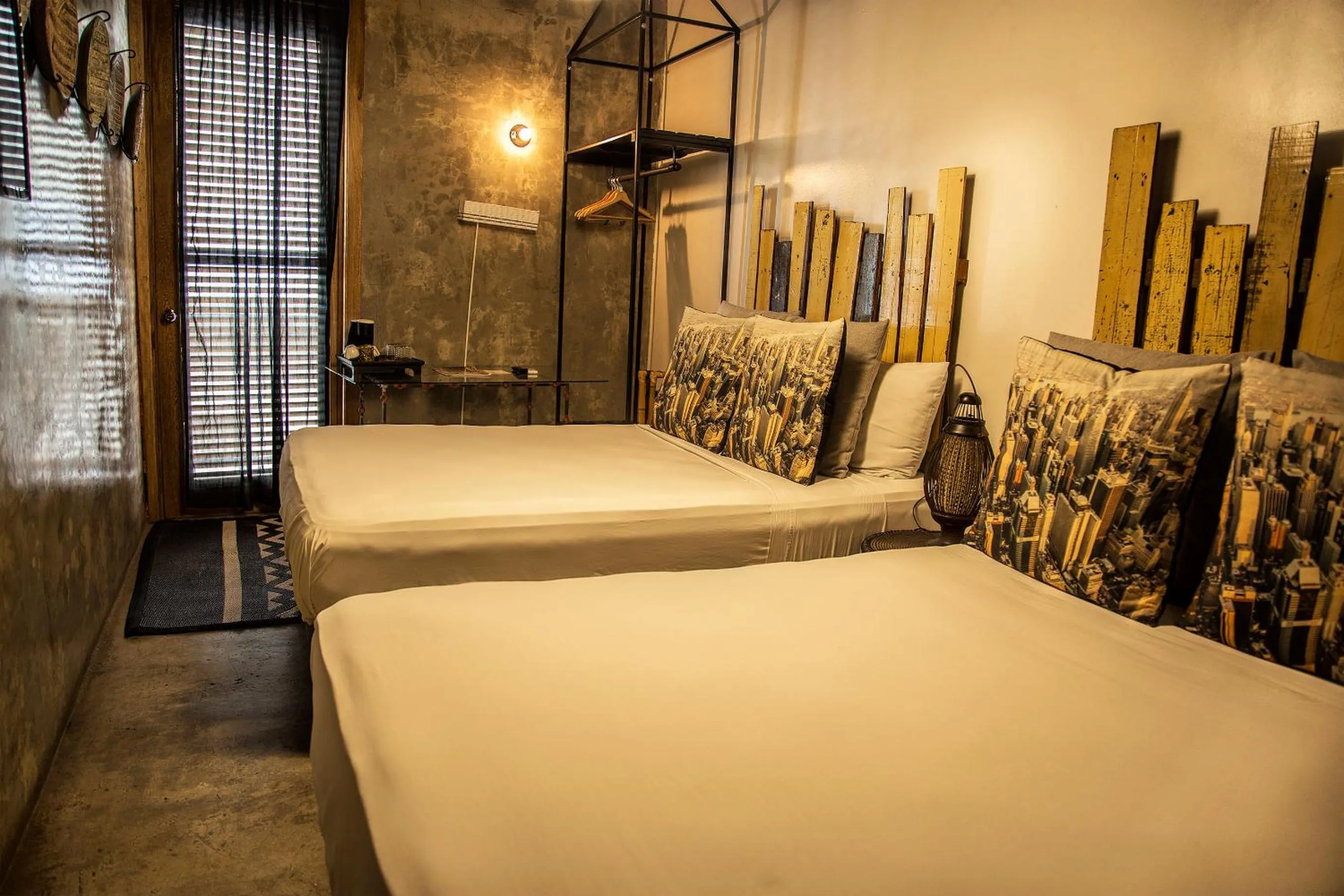 Bed in Hotel Casa Panama