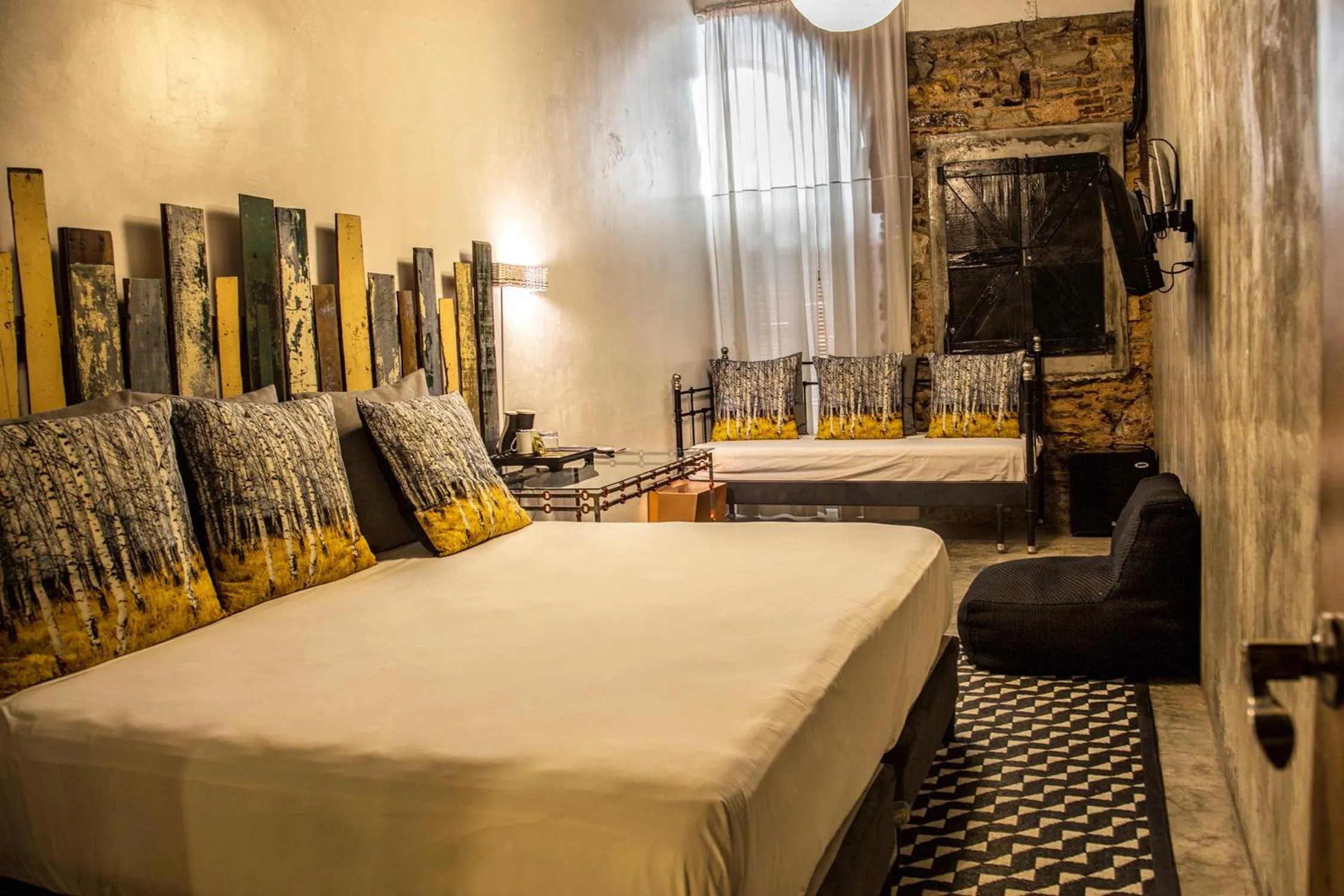 Bed in Hotel Casa Panama