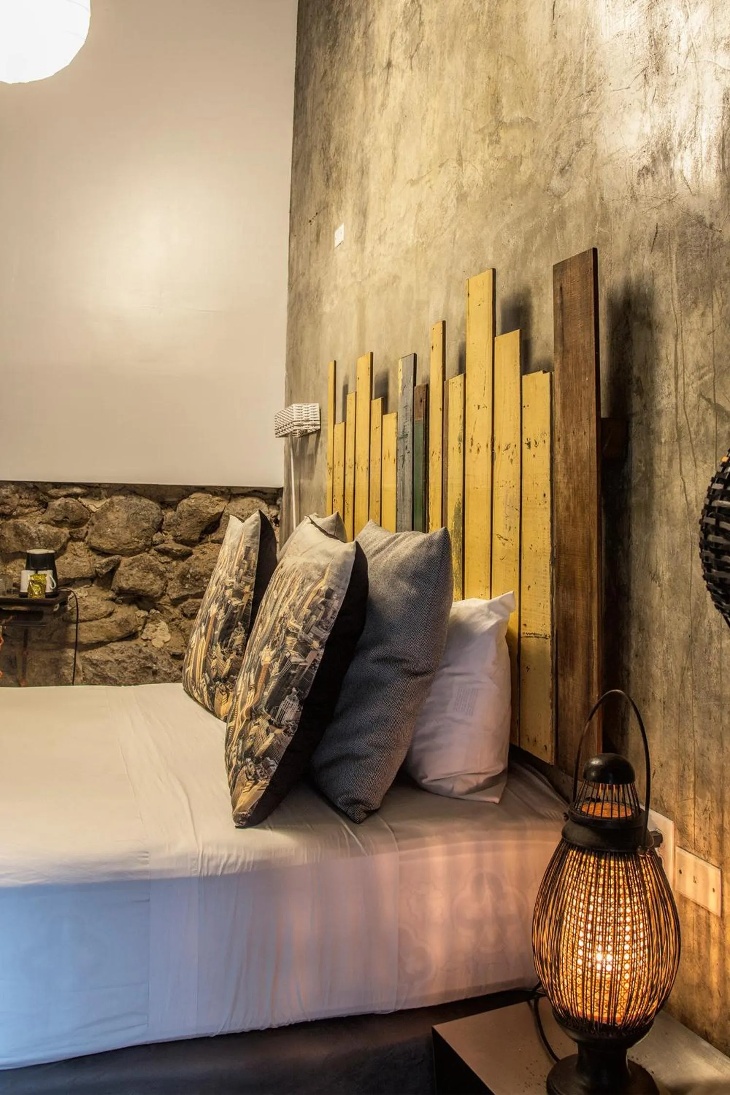 Bed in Hotel Casa Panama