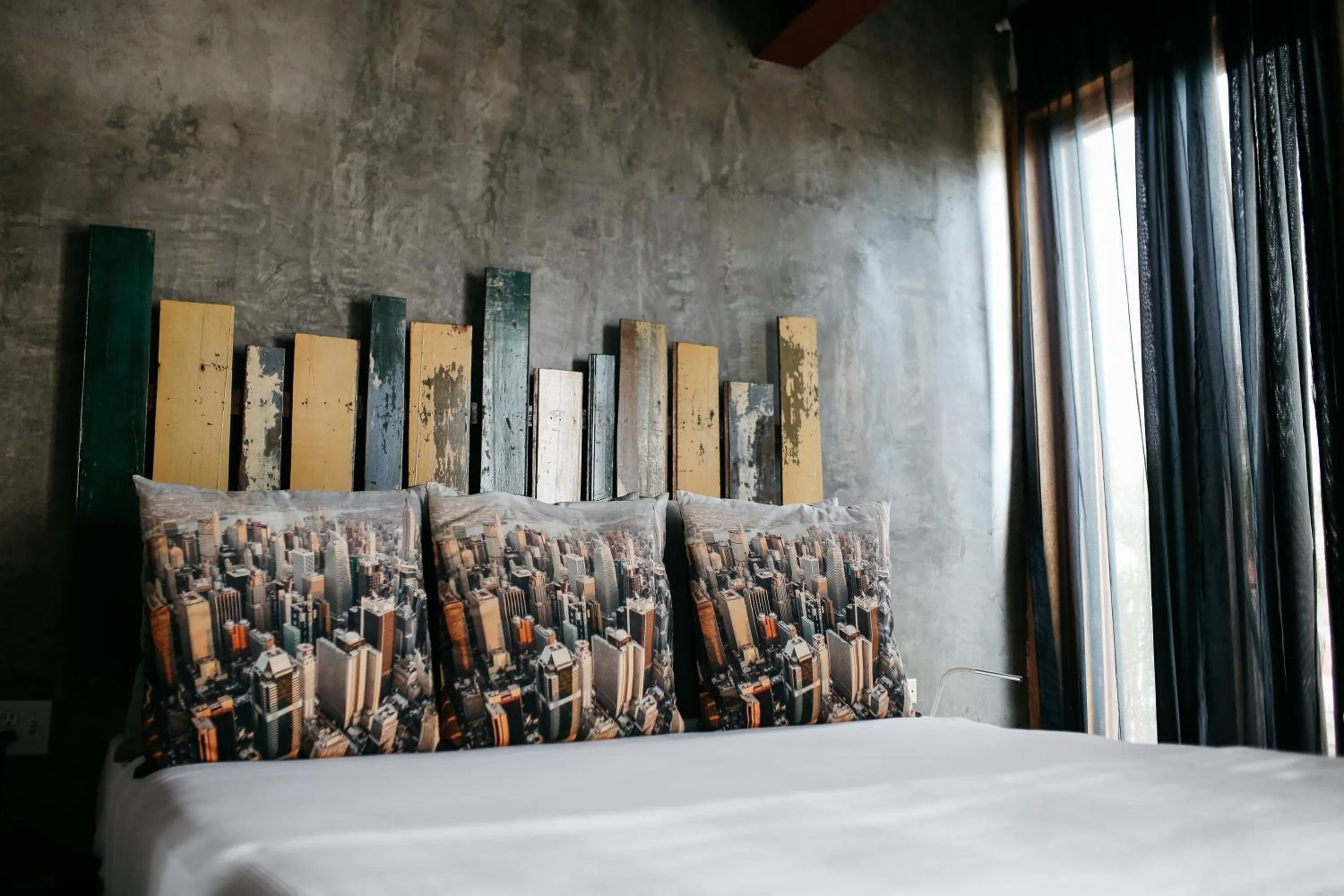 Bed in Hotel Casa Panama