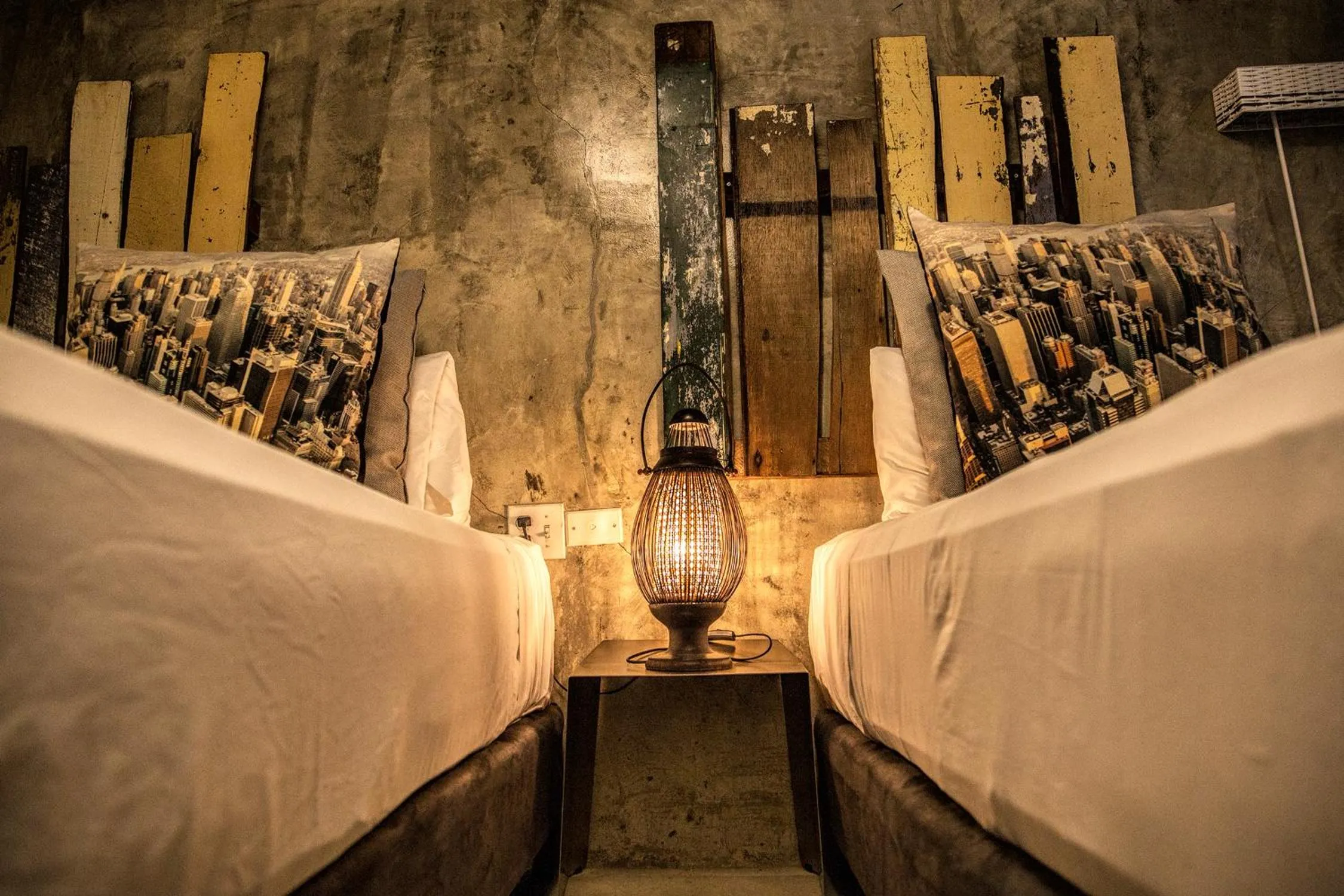 Bed in Hotel Casa Panama