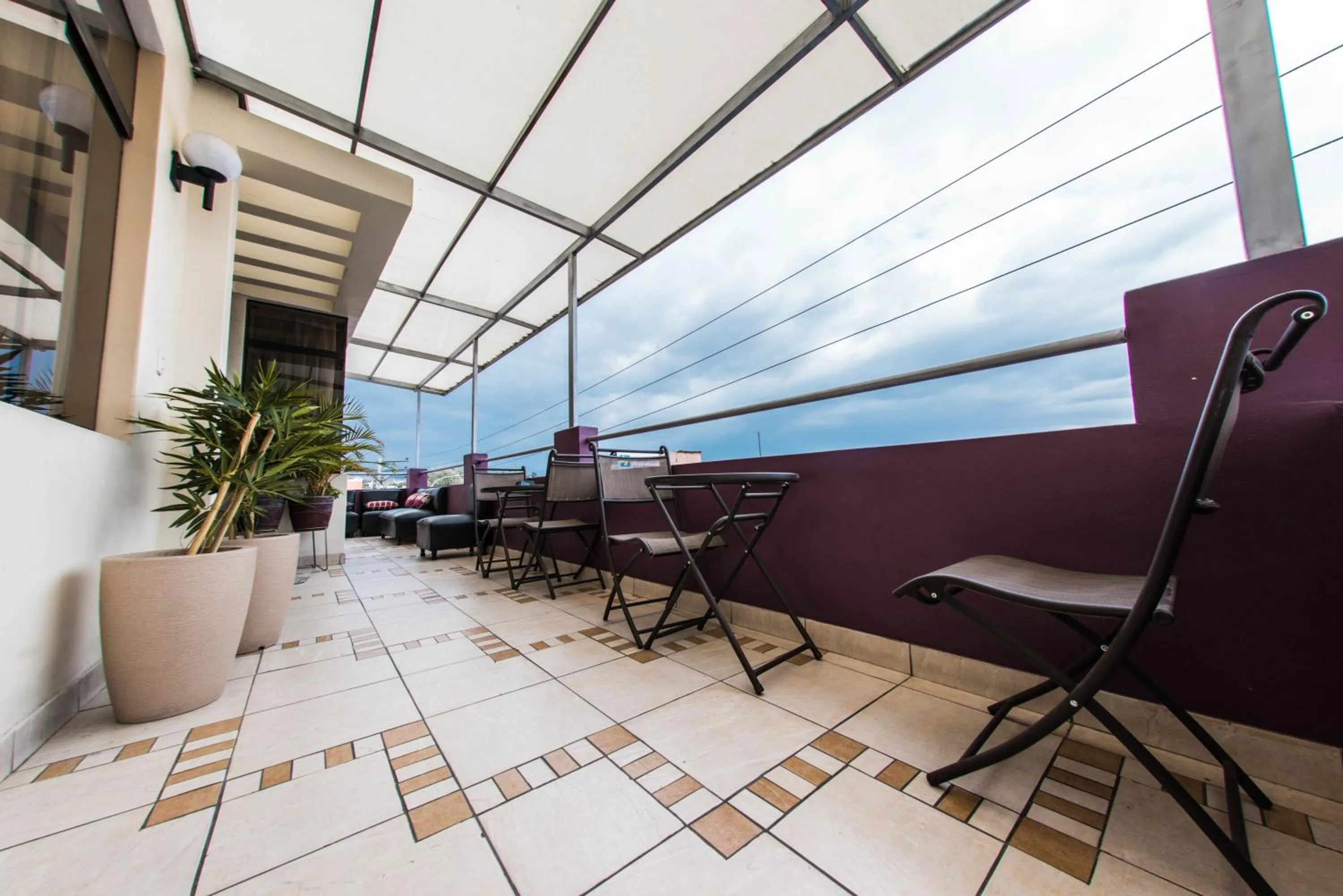 Balcony/Terrace in Los Leones Hotel Boutique
