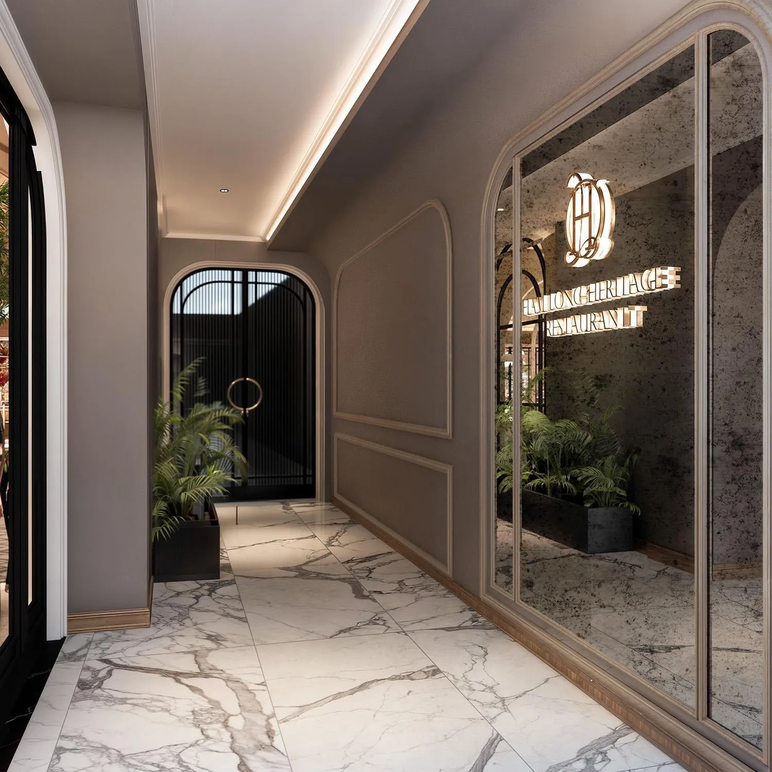 Restaurant/places to eat in Heritage Ham Long Hotel and Spa