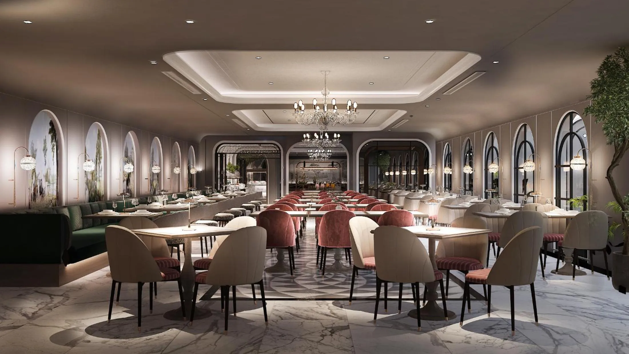 Restaurant/places to eat in Heritage Ham Long Hotel and Spa