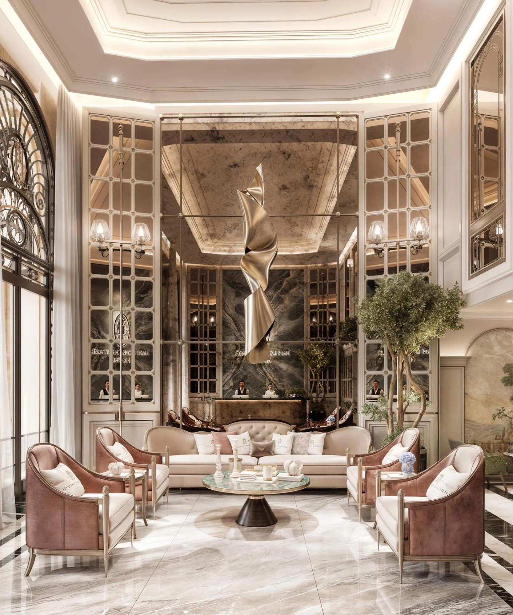 Seating area in Heritage Ham Long Hotel and Spa