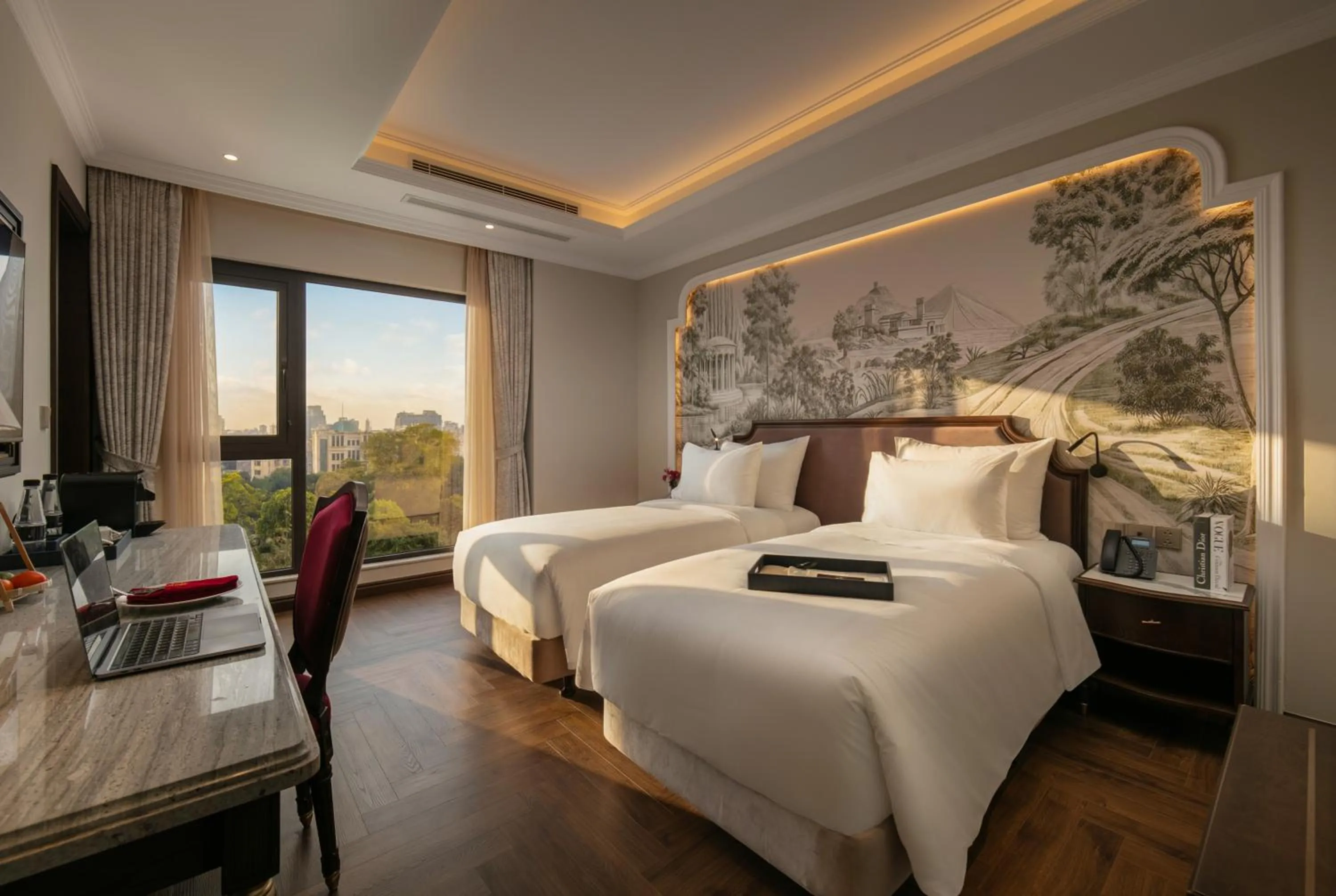 Bedroom, Bed in Heritage Ham Long Hotel and Spa