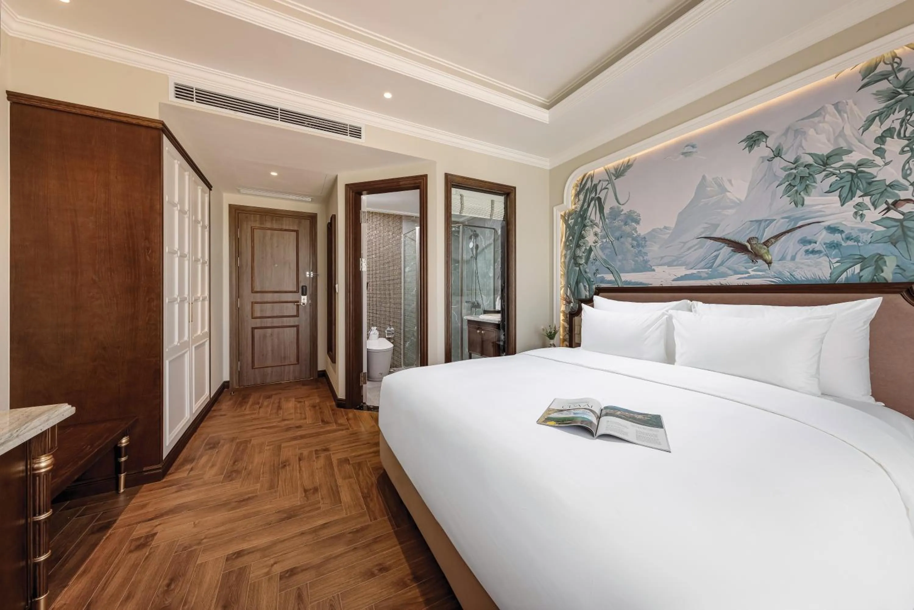 Bedroom, Bed in Heritage Ham Long Hotel and Spa