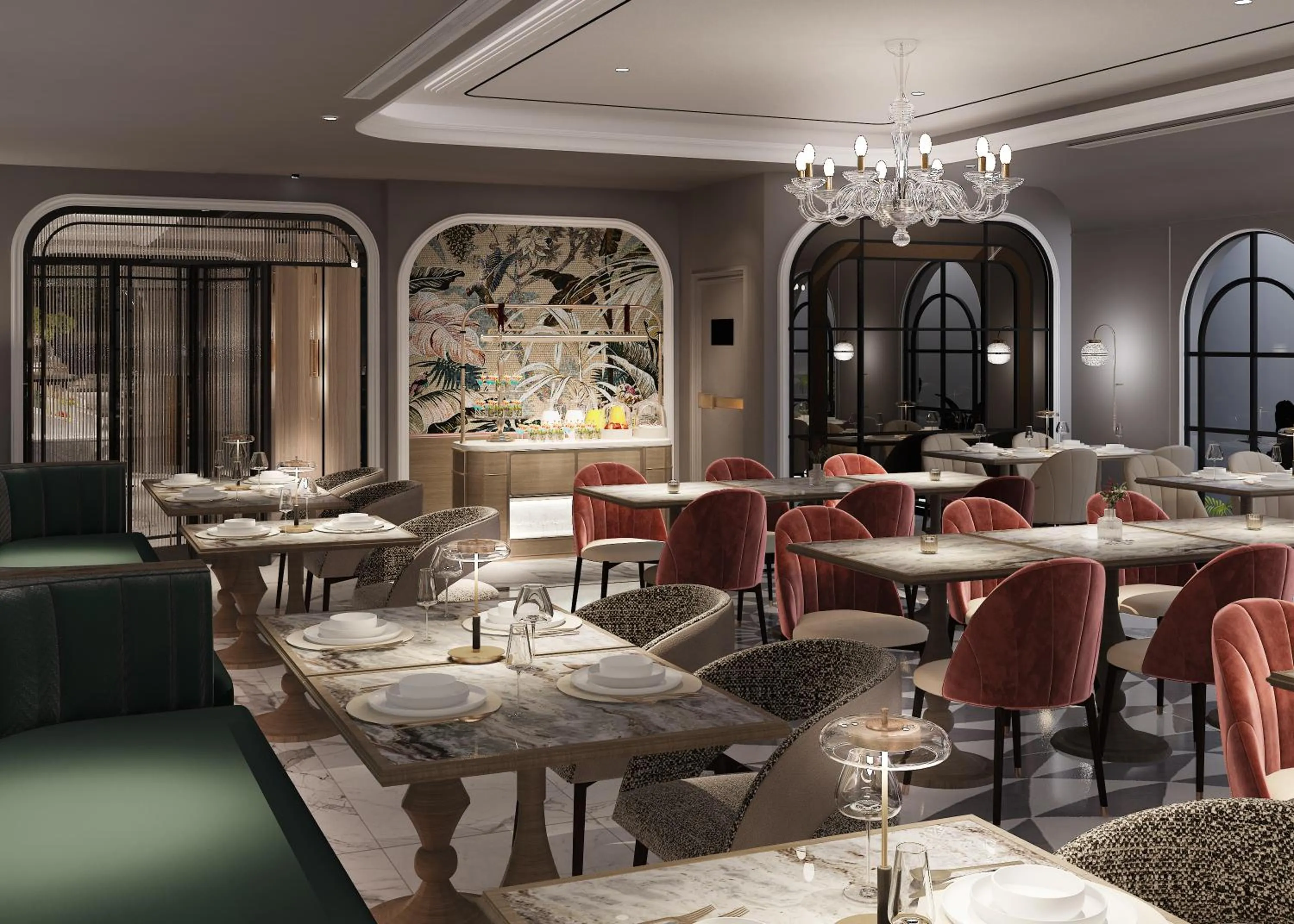 Restaurant/places to eat in Heritage Ham Long Hotel and Spa