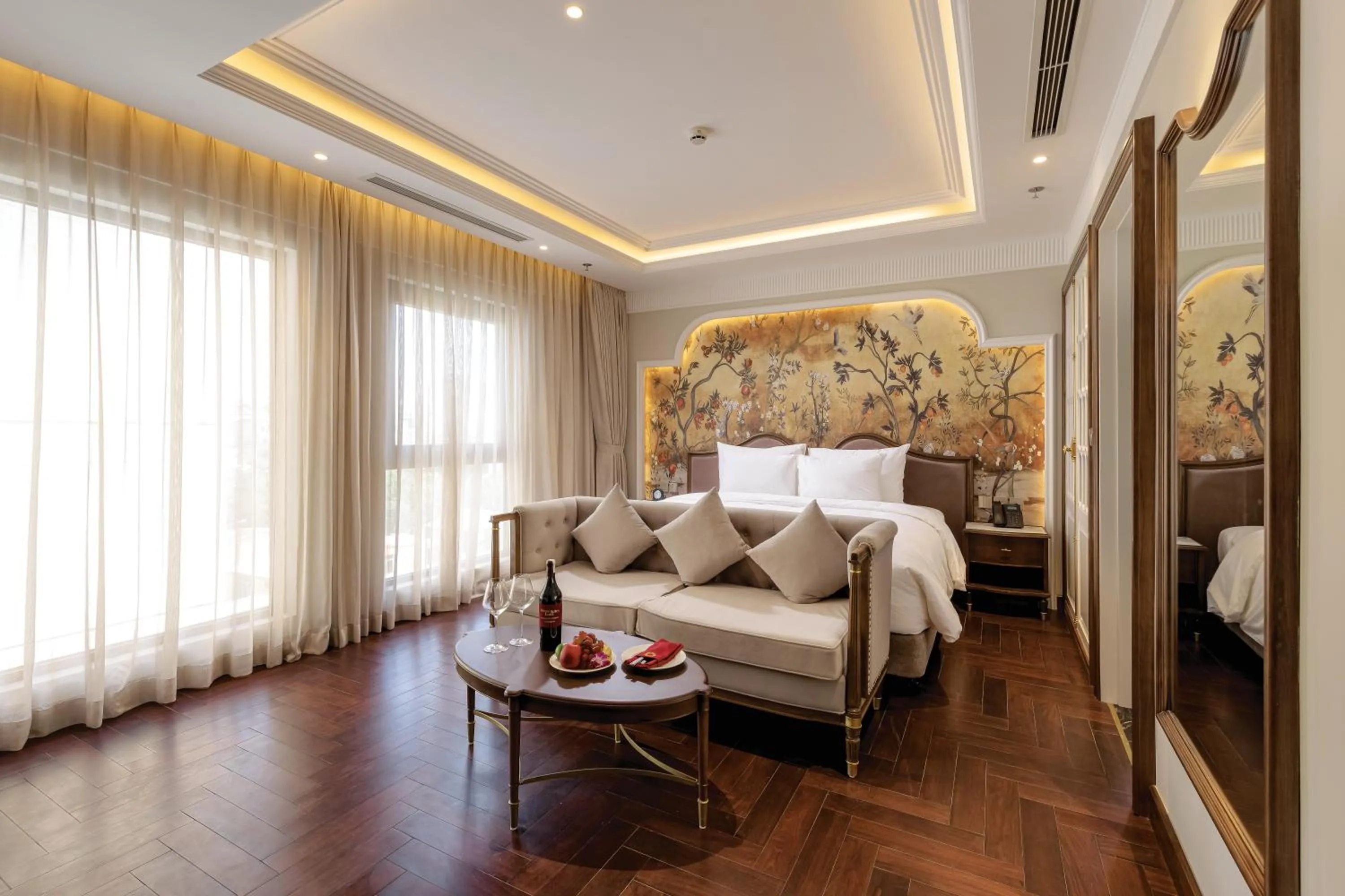 Bedroom, Bed in Heritage Ham Long Hotel and Spa