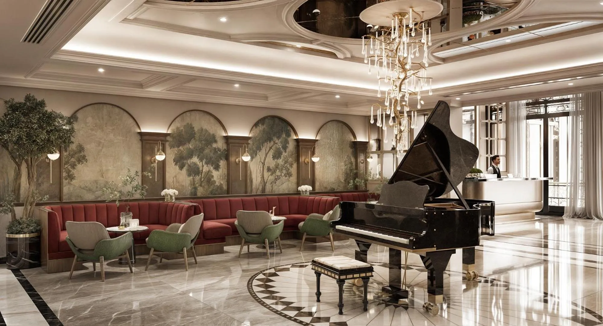 Seating area in Heritage Ham Long Hotel and Spa