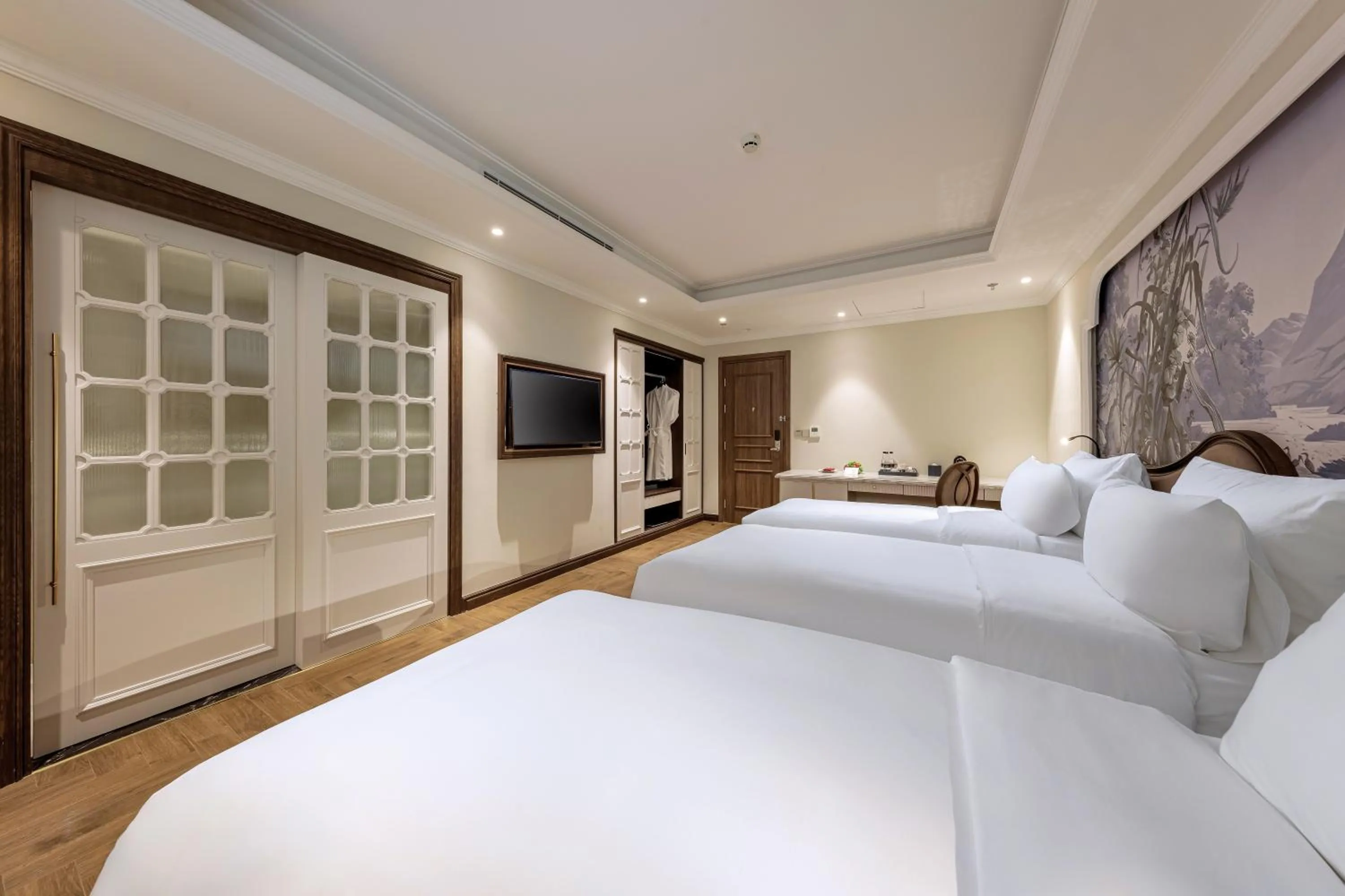 Bedroom, Bed in Heritage Ham Long Hotel and Spa