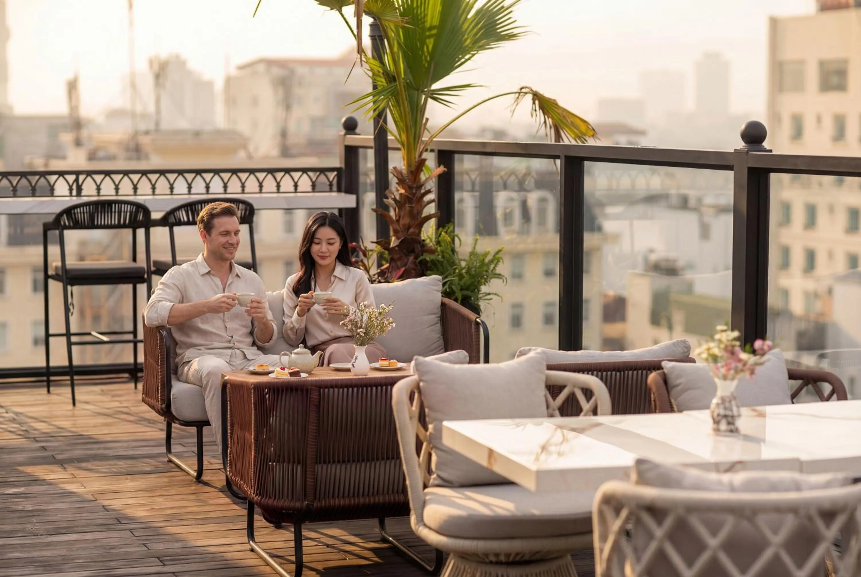 Lounge or bar in Heritage Ham Long Hotel and Spa