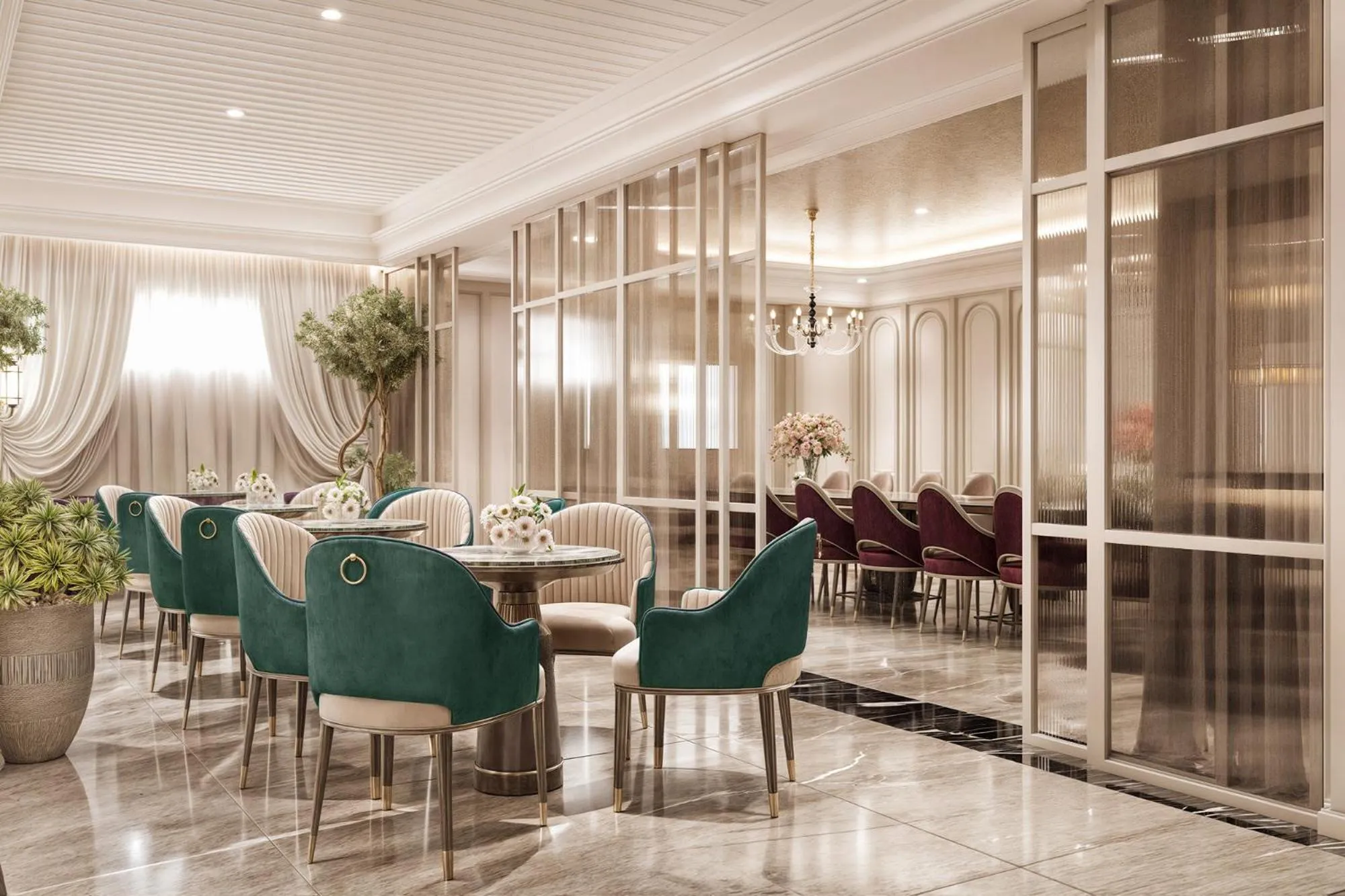 Seating area in Heritage Ham Long Hotel and Spa