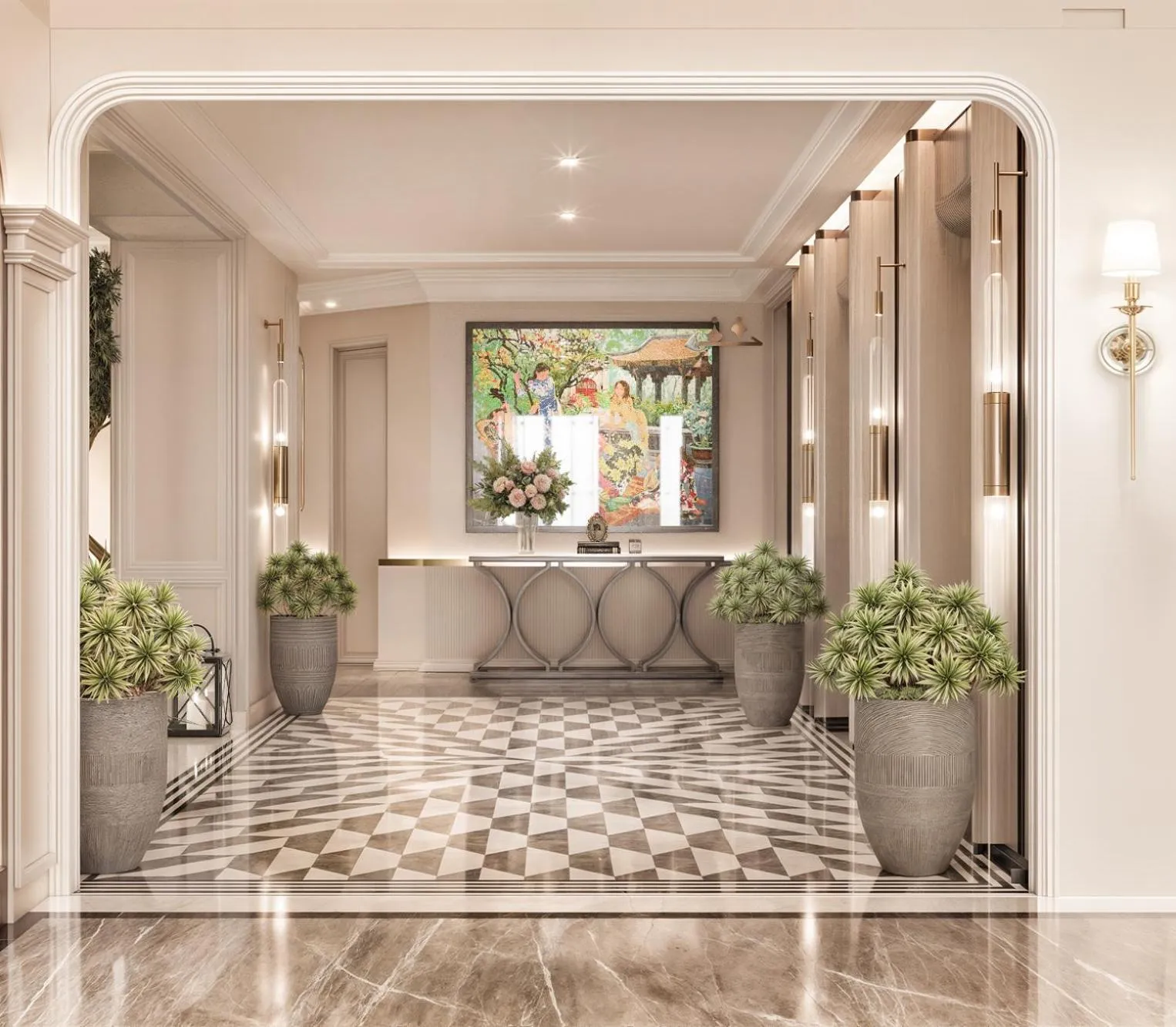 Seating area in Heritage Ham Long Hotel and Spa