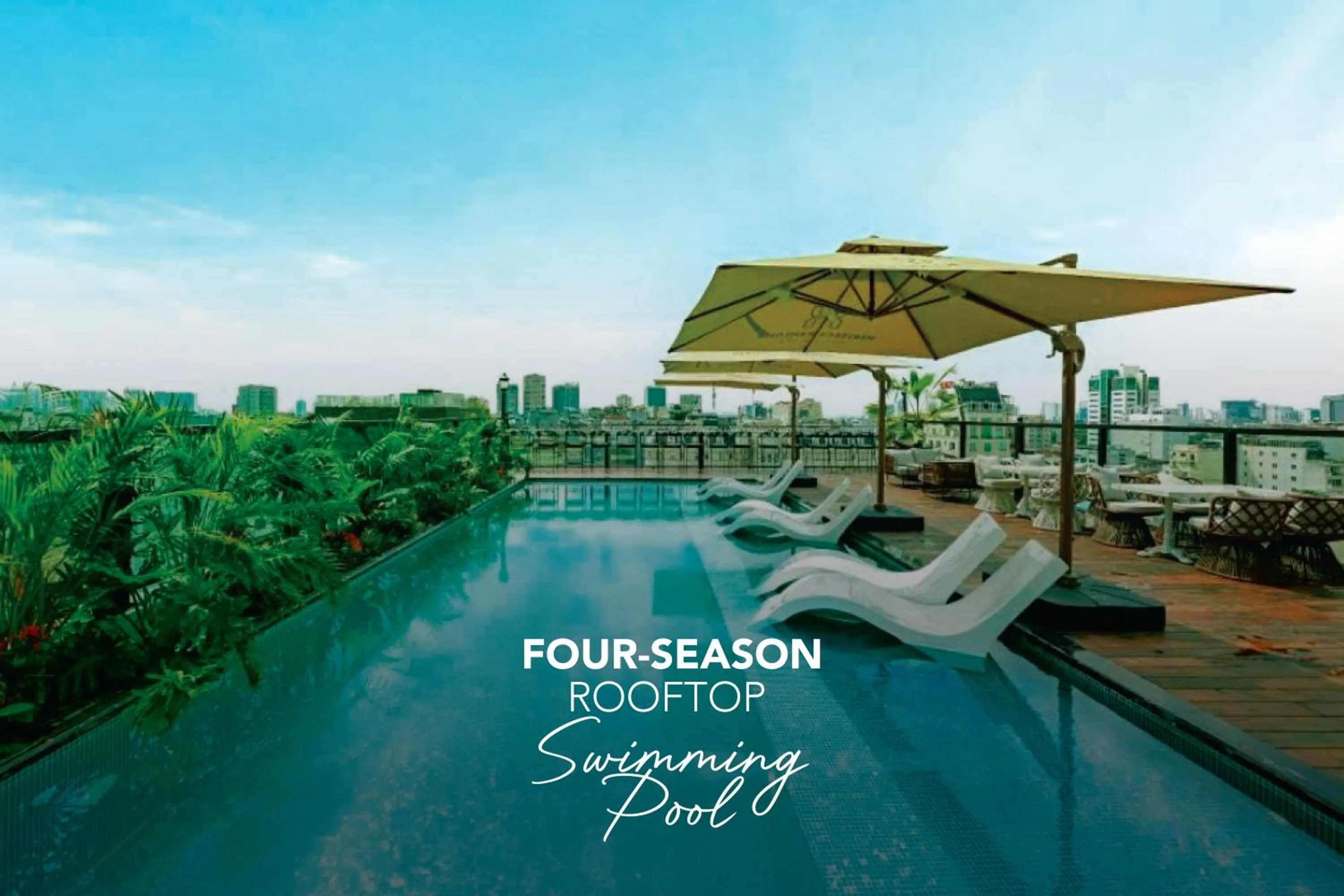 Swimming pool in Heritage Ham Long Hotel and Spa